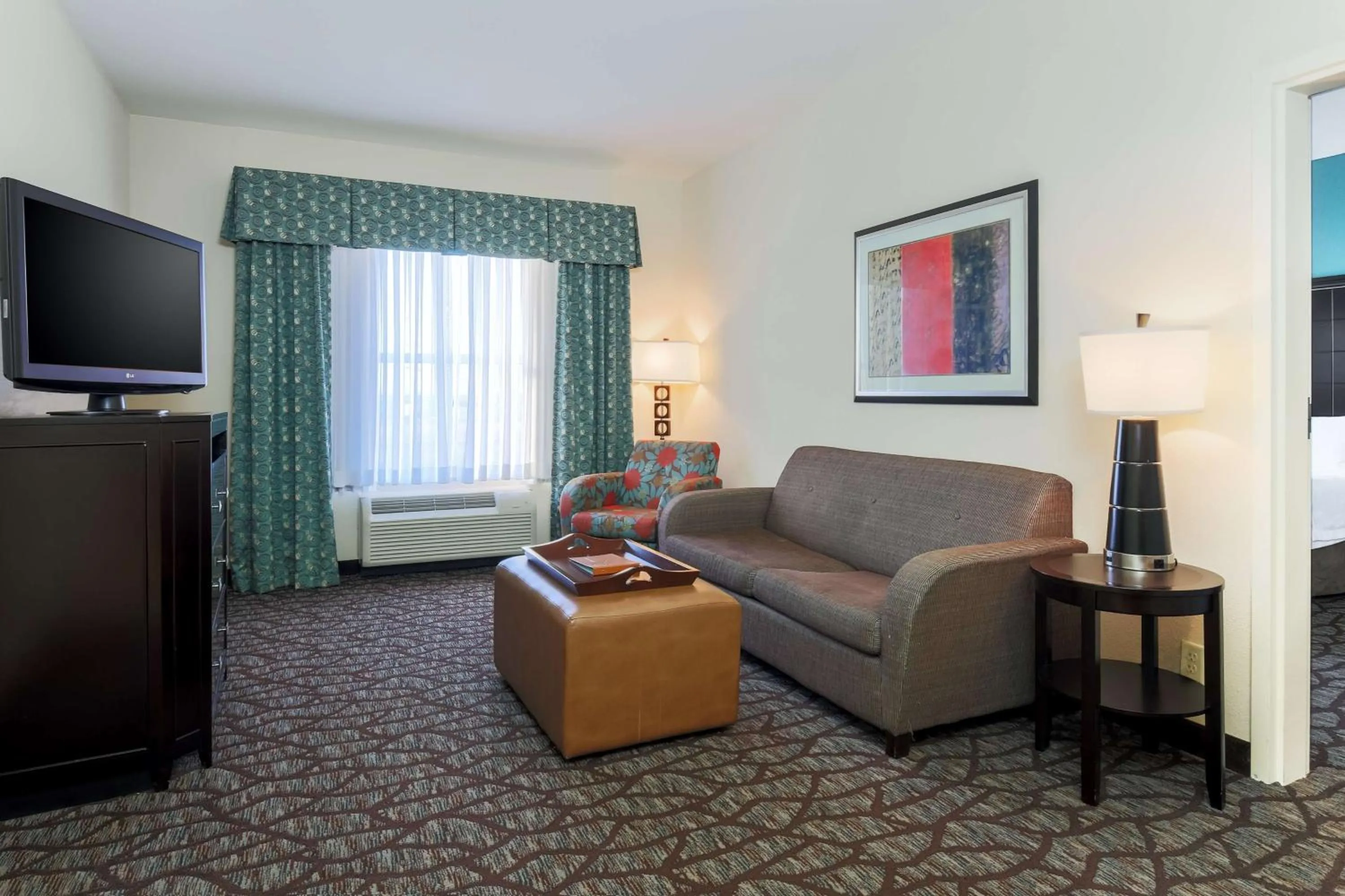 Living room in Homewood Suites by Hilton Lawton
