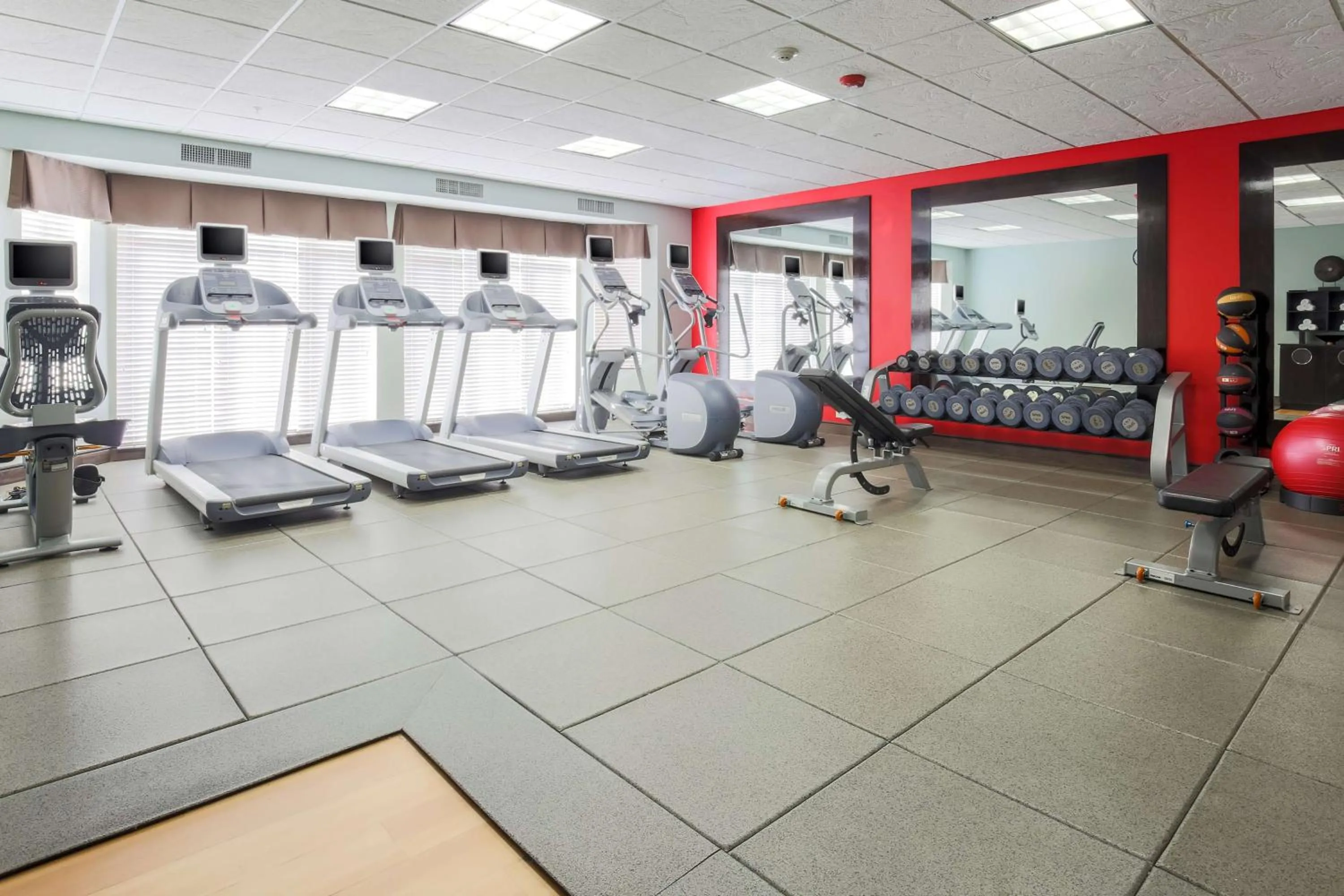Fitness centre/facilities in Homewood Suites by Hilton Lawton