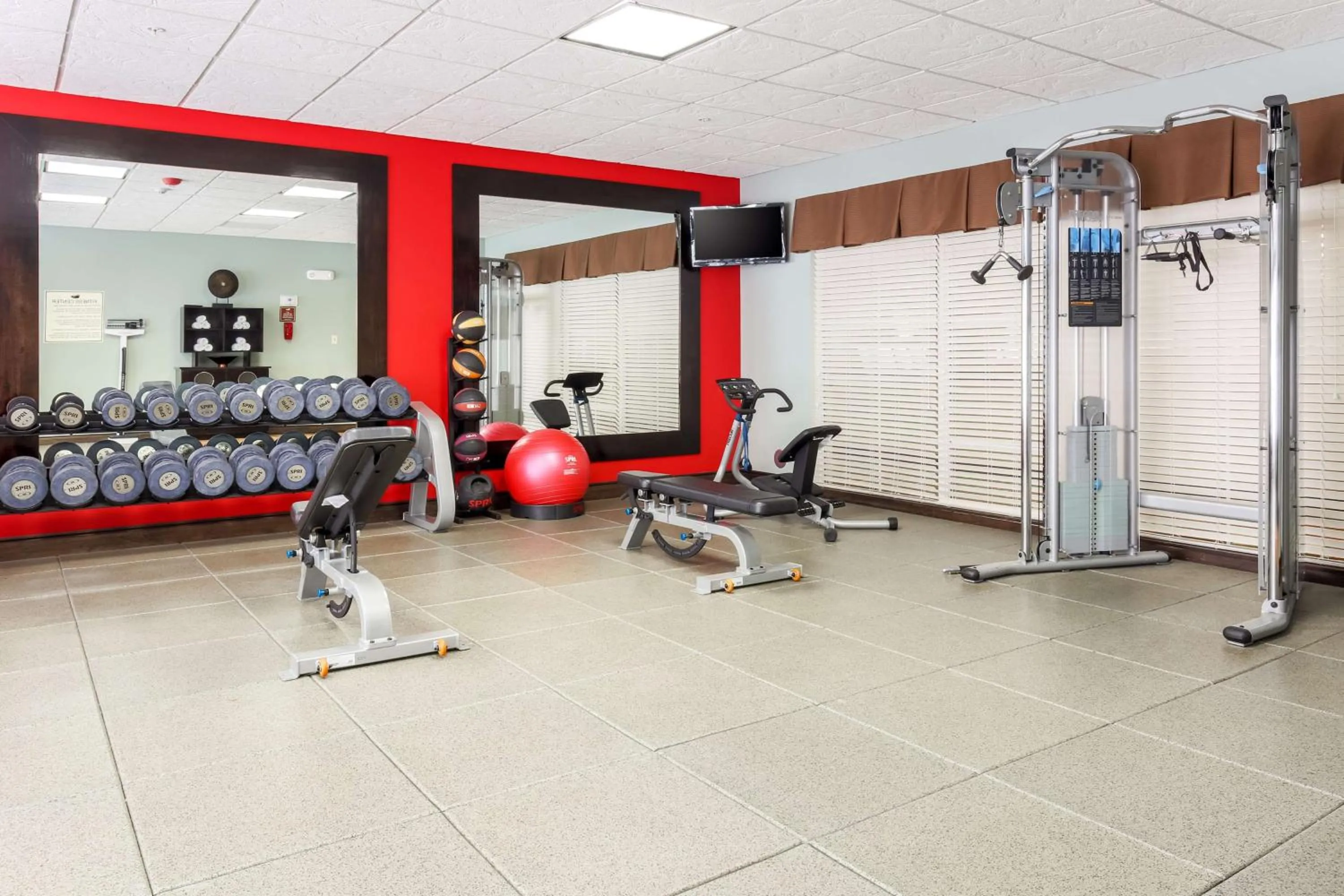 Fitness centre/facilities in Homewood Suites by Hilton Lawton