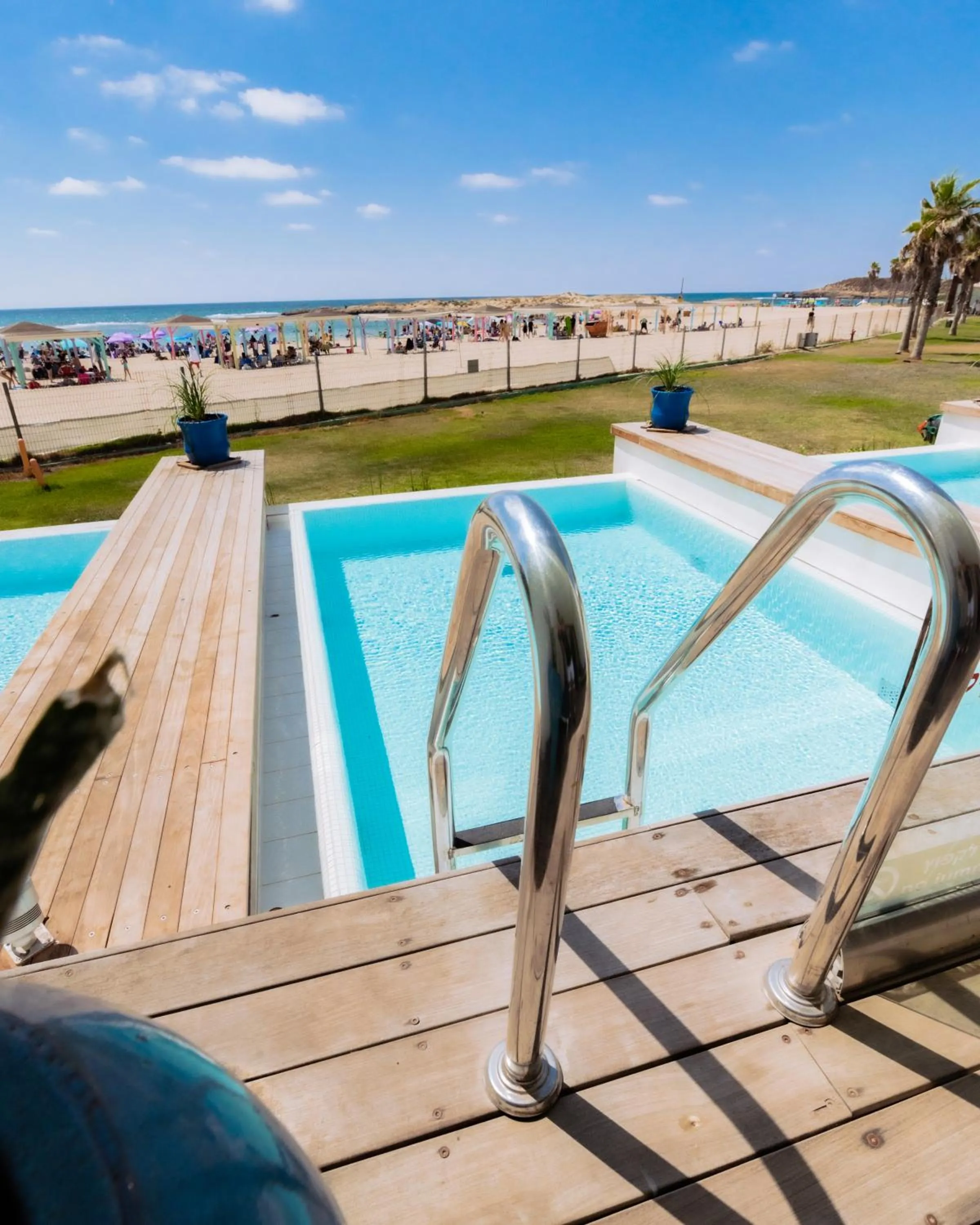 Patio in Nachsholim Beach Hotel