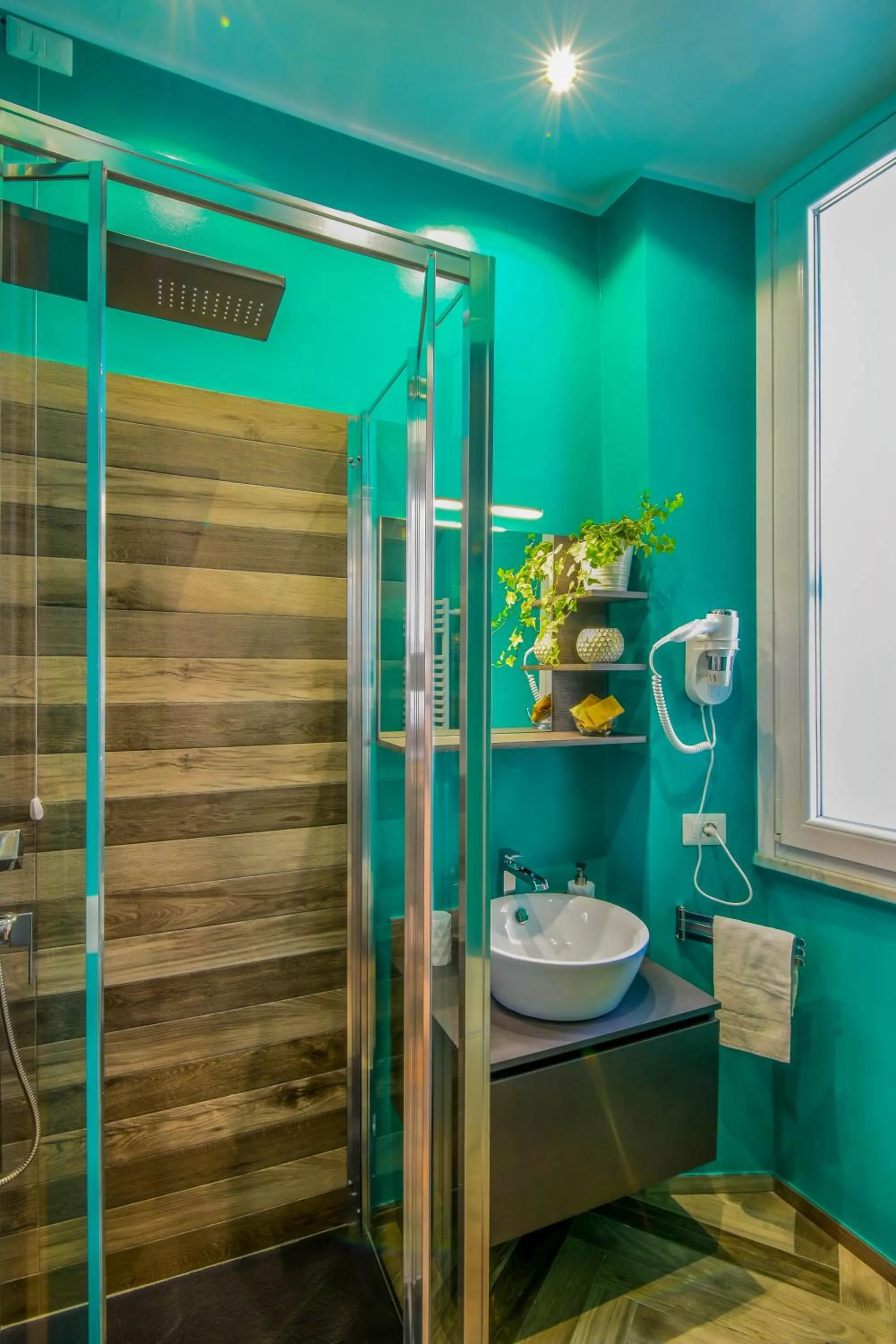 Shower in Allegra's House Caracciolo