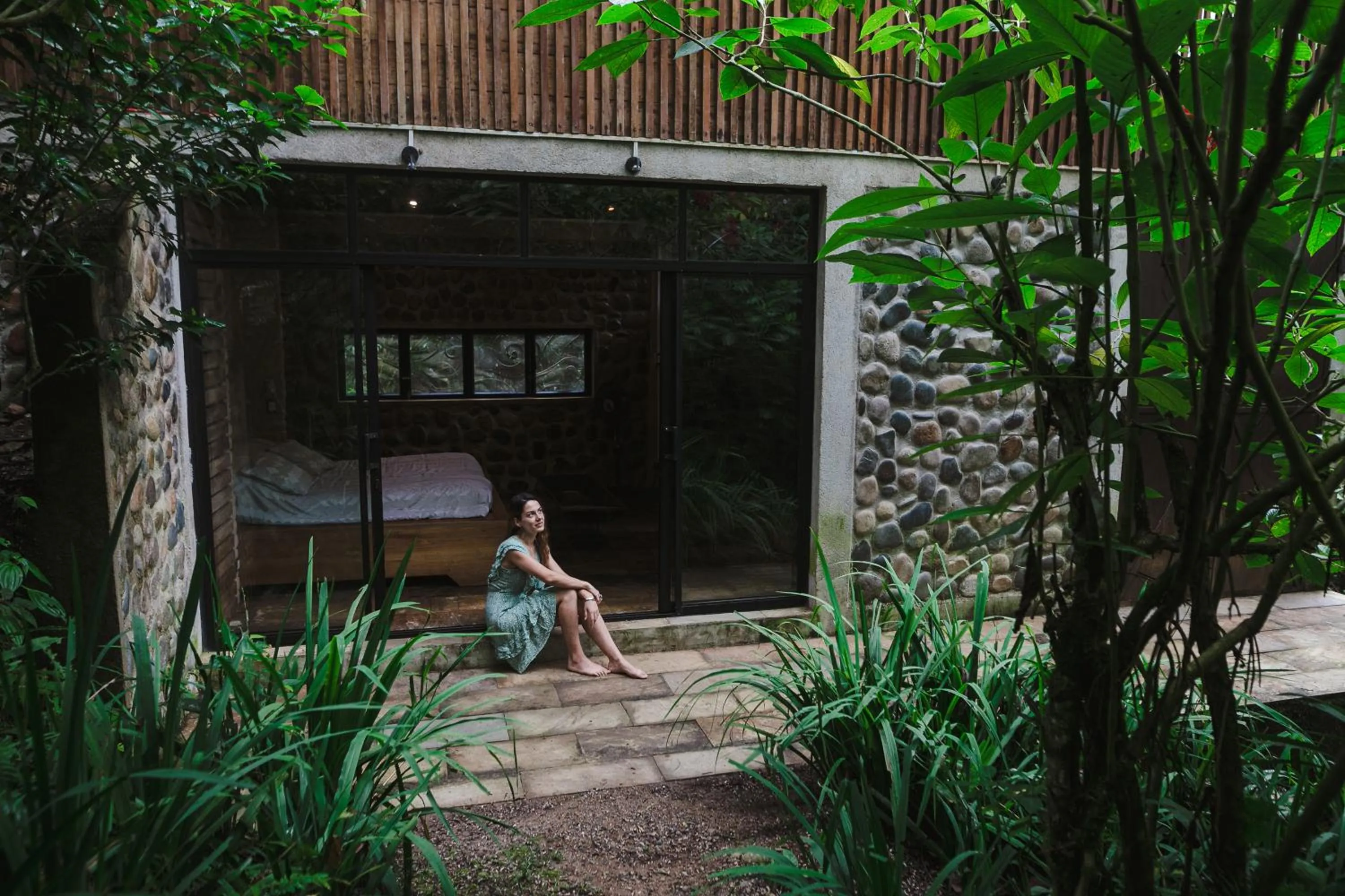 Bedroom in Hamadryade Lodge