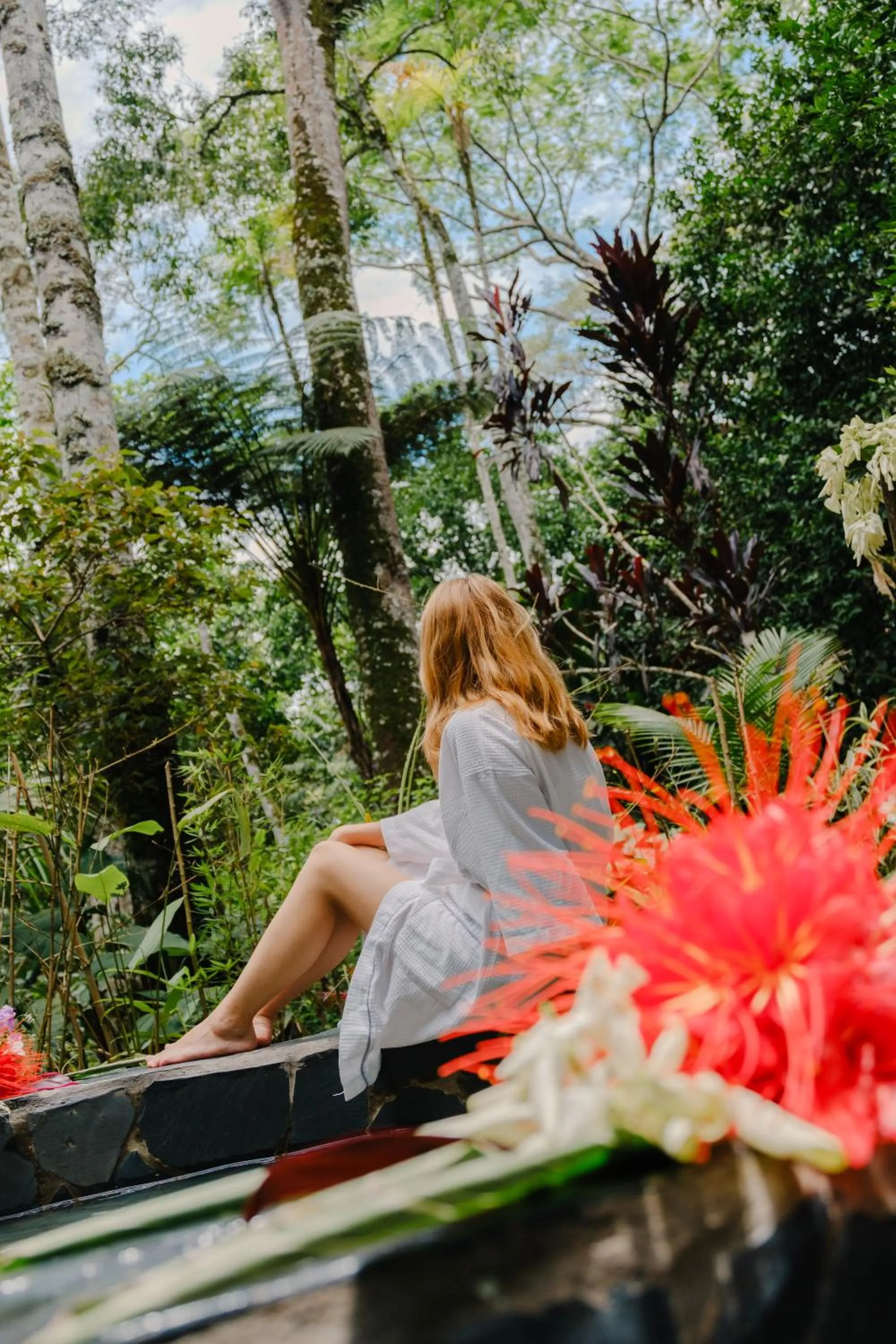 Hot Tub in Hamadryade Lodge