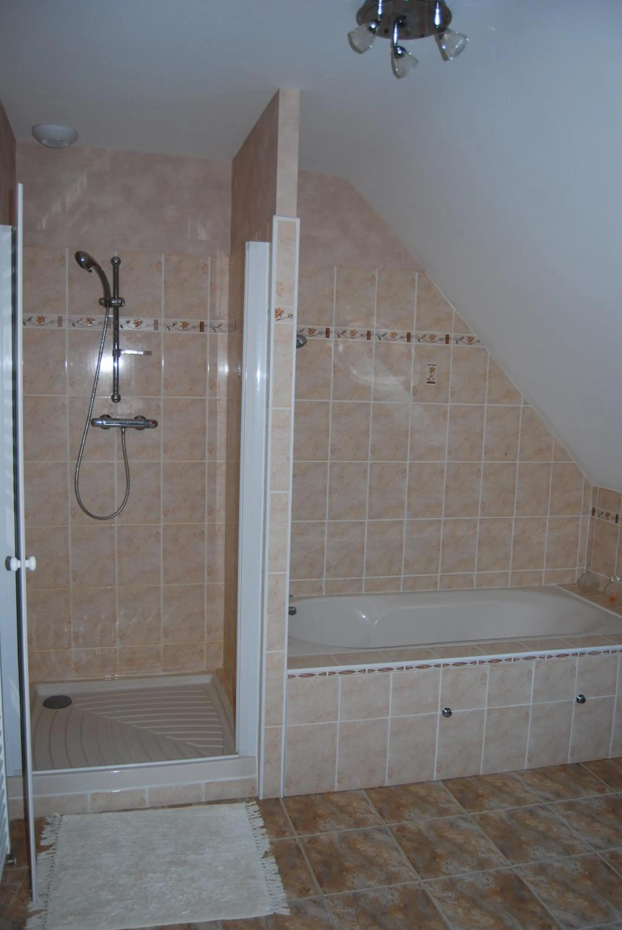 Shower in La Roseraie