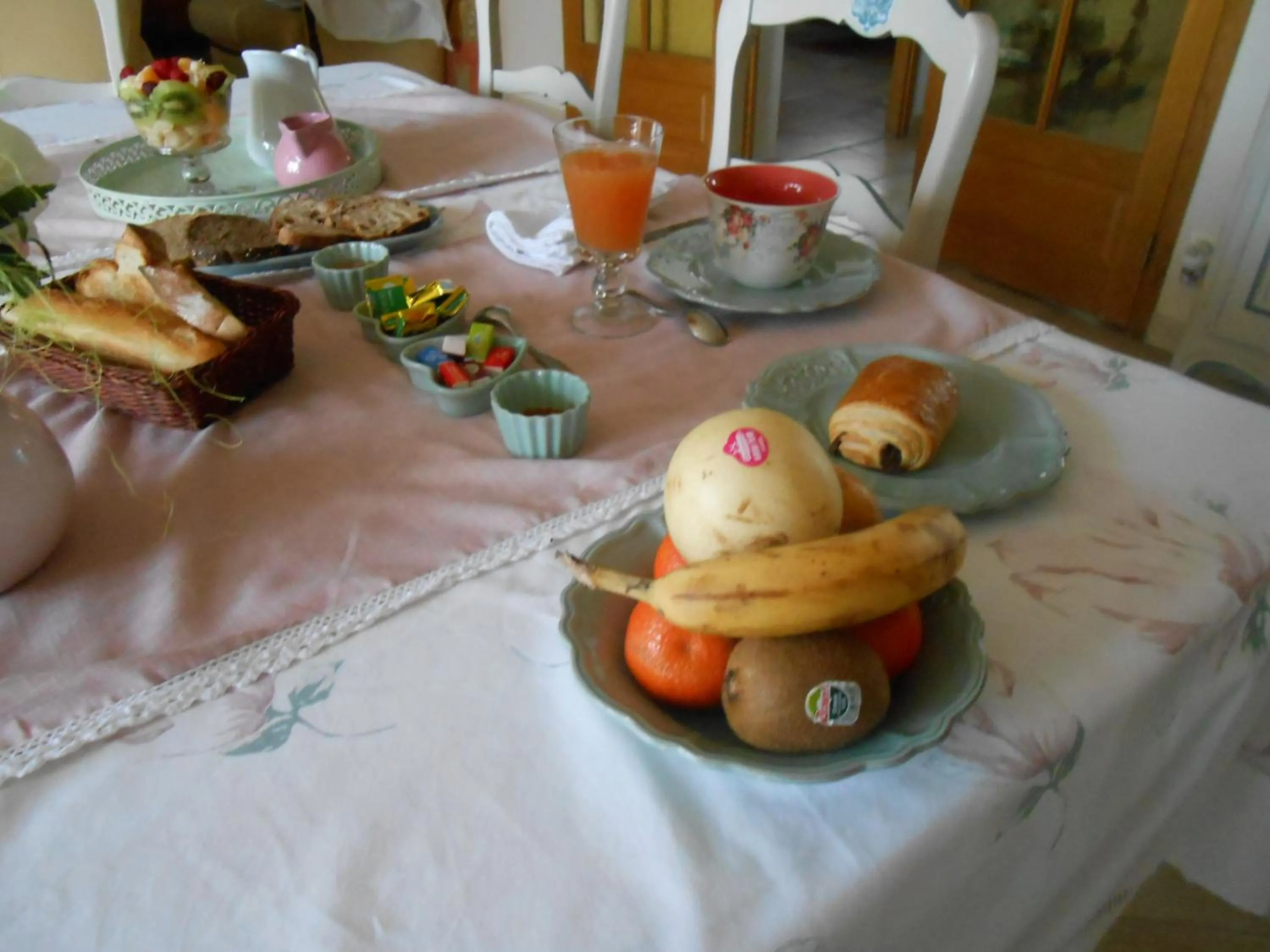 Food and drinks in La Roseraie