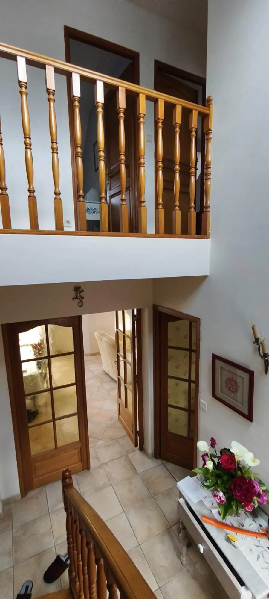 Kitchen or kitchenette in La Roseraie