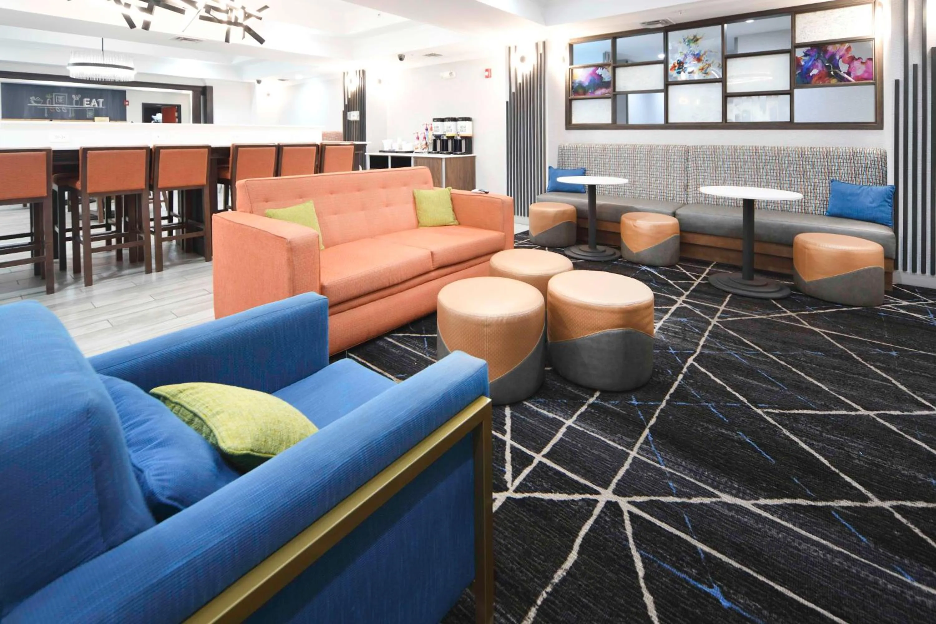 Lobby or reception in Hampton Inn Bryant