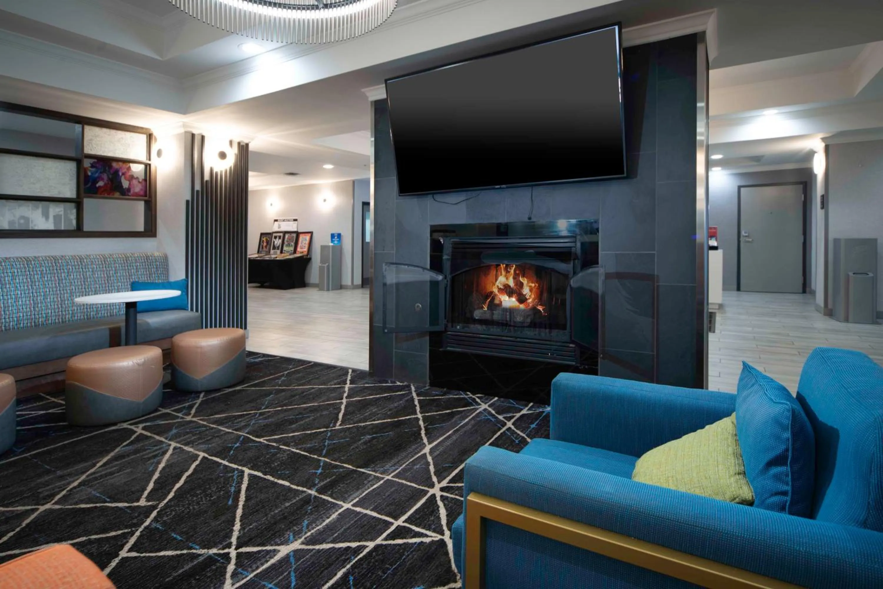 Lobby or reception in Hampton Inn Bryant