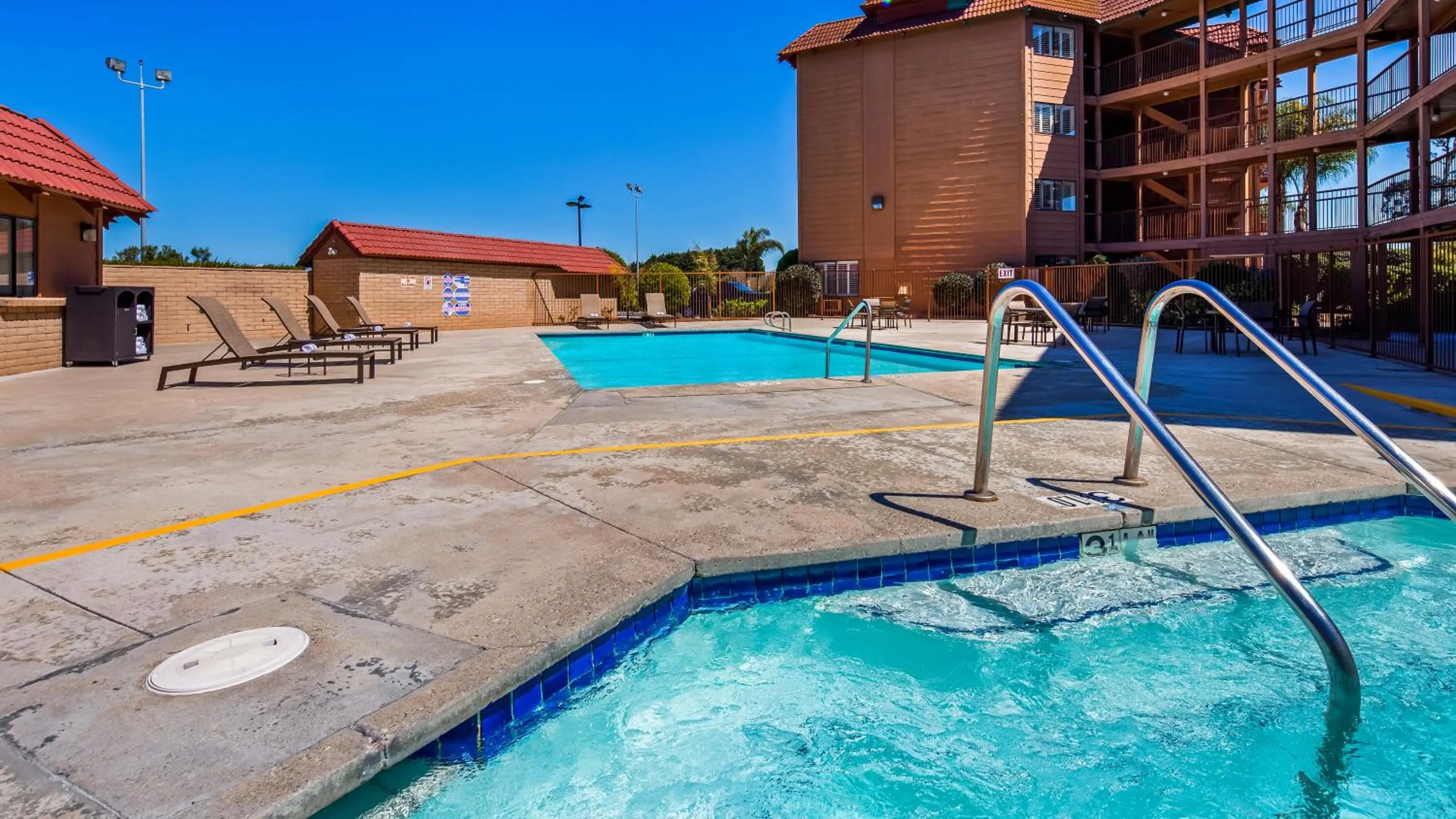 Swimming Pool in SureStay Plus Hotel by Best Western Lompoc