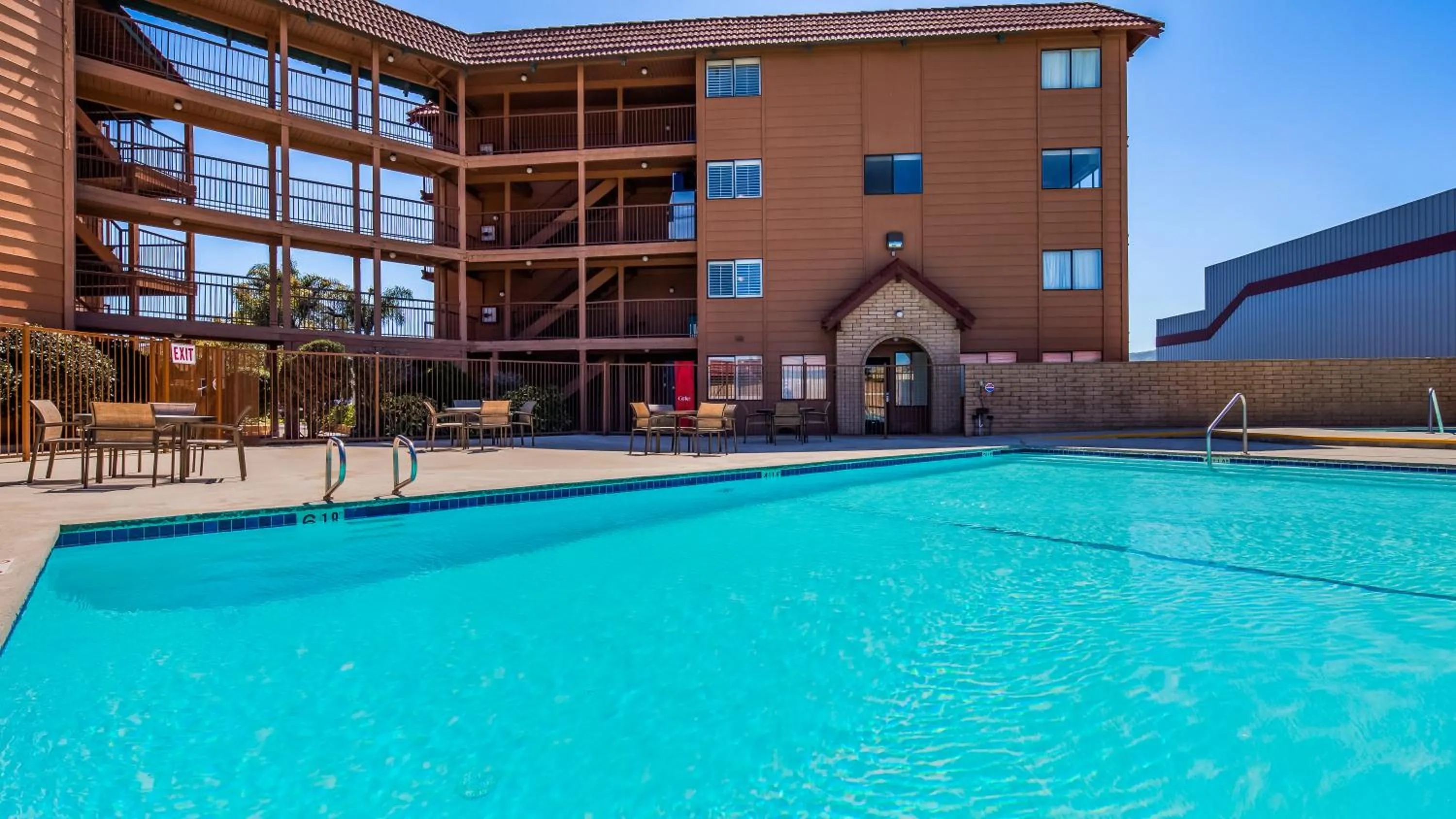 Swimming Pool in SureStay Plus Hotel by Best Western Lompoc