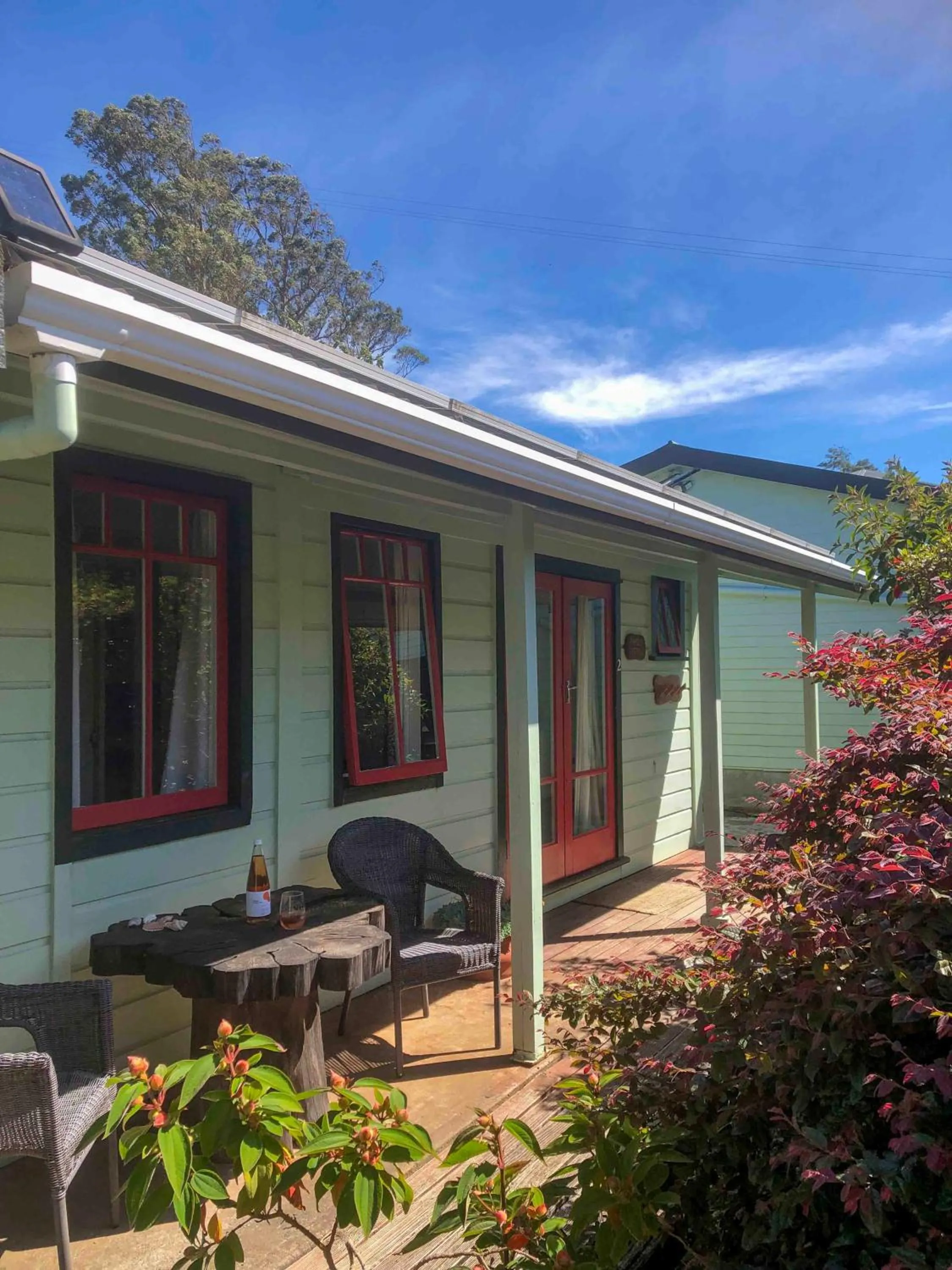 Seating area in The Station House Motel