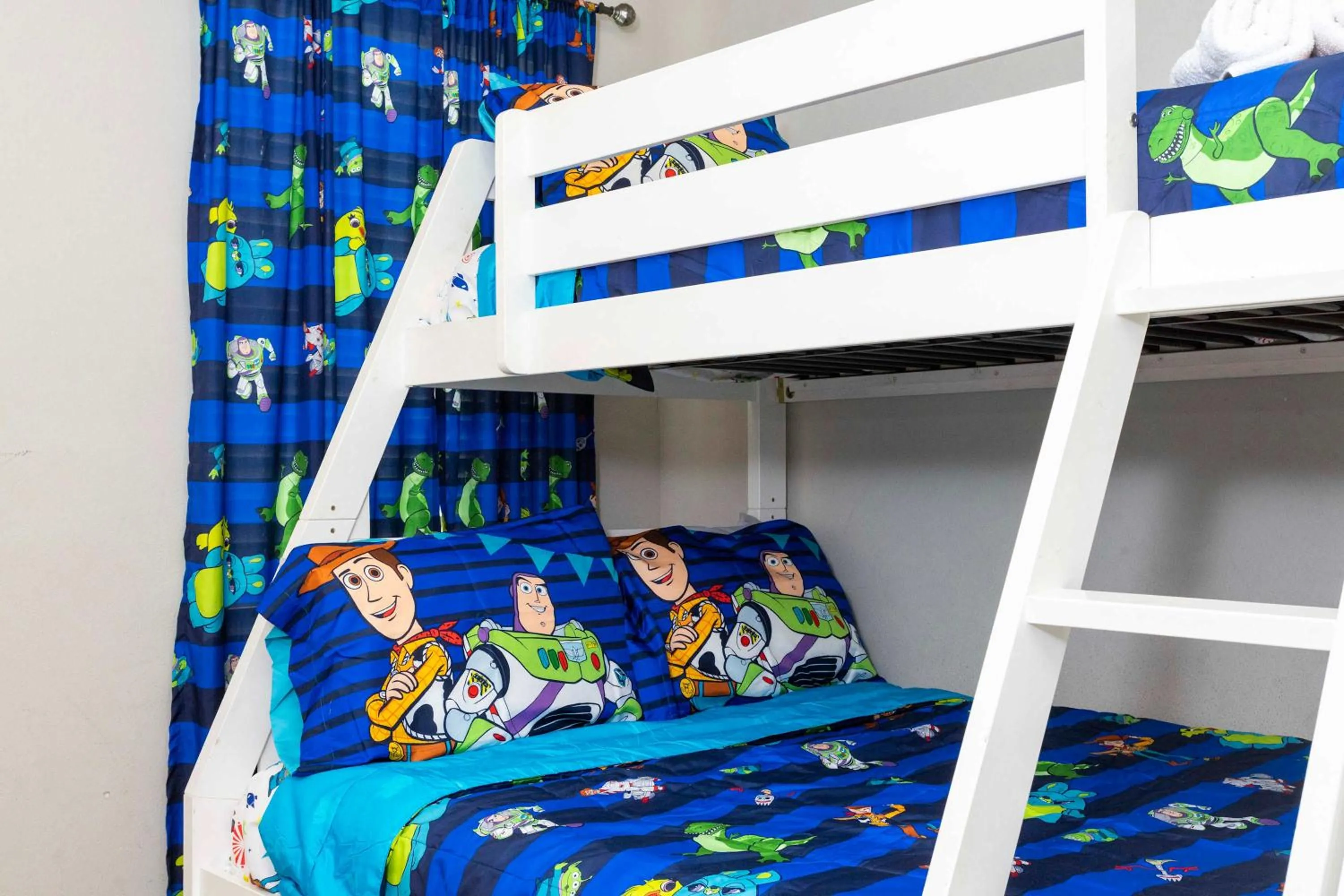 Bed in Four Bedrooms at Compass Bay Resort