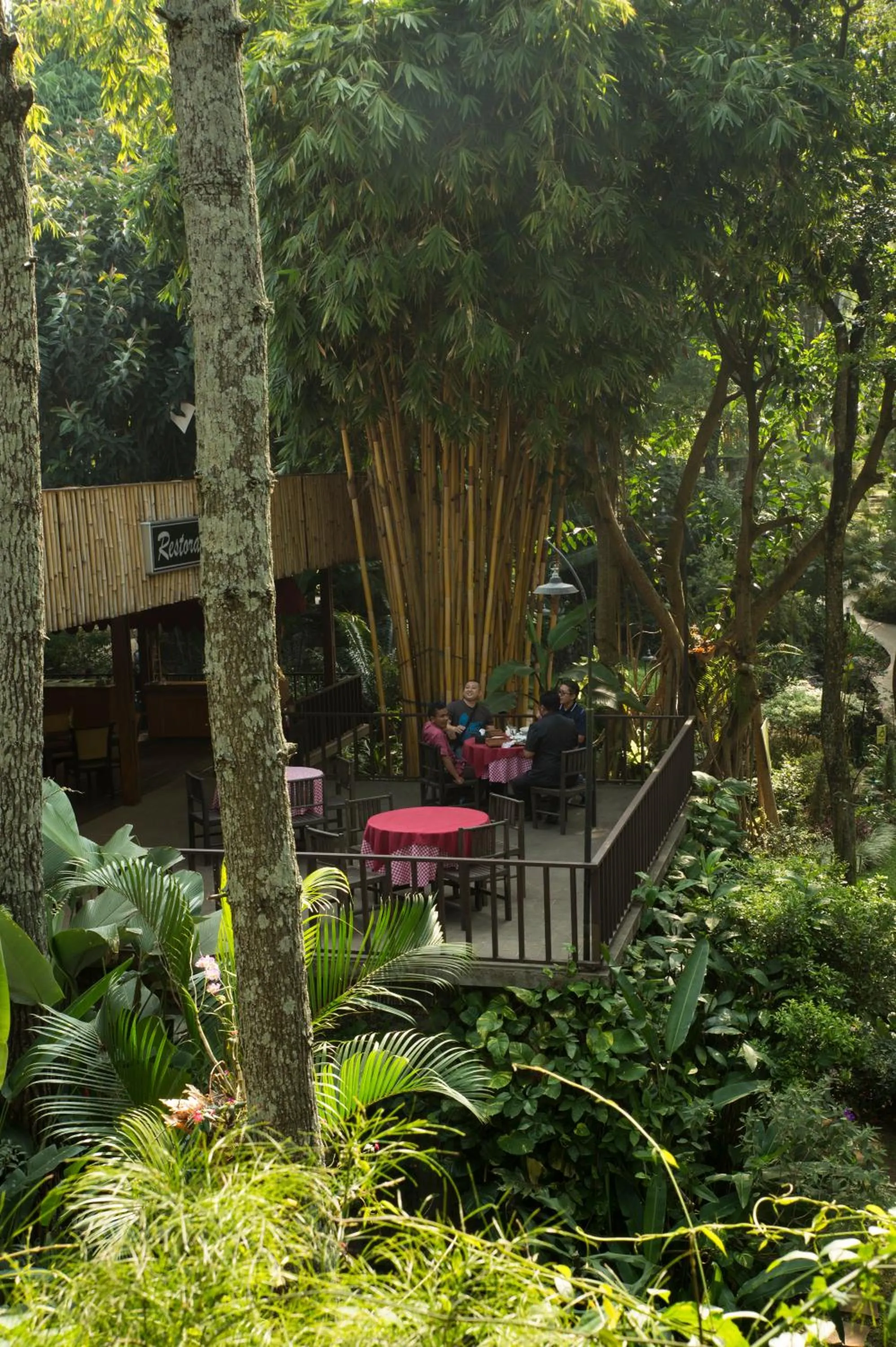 Garden in Kampung Sampireun Resort & Spa