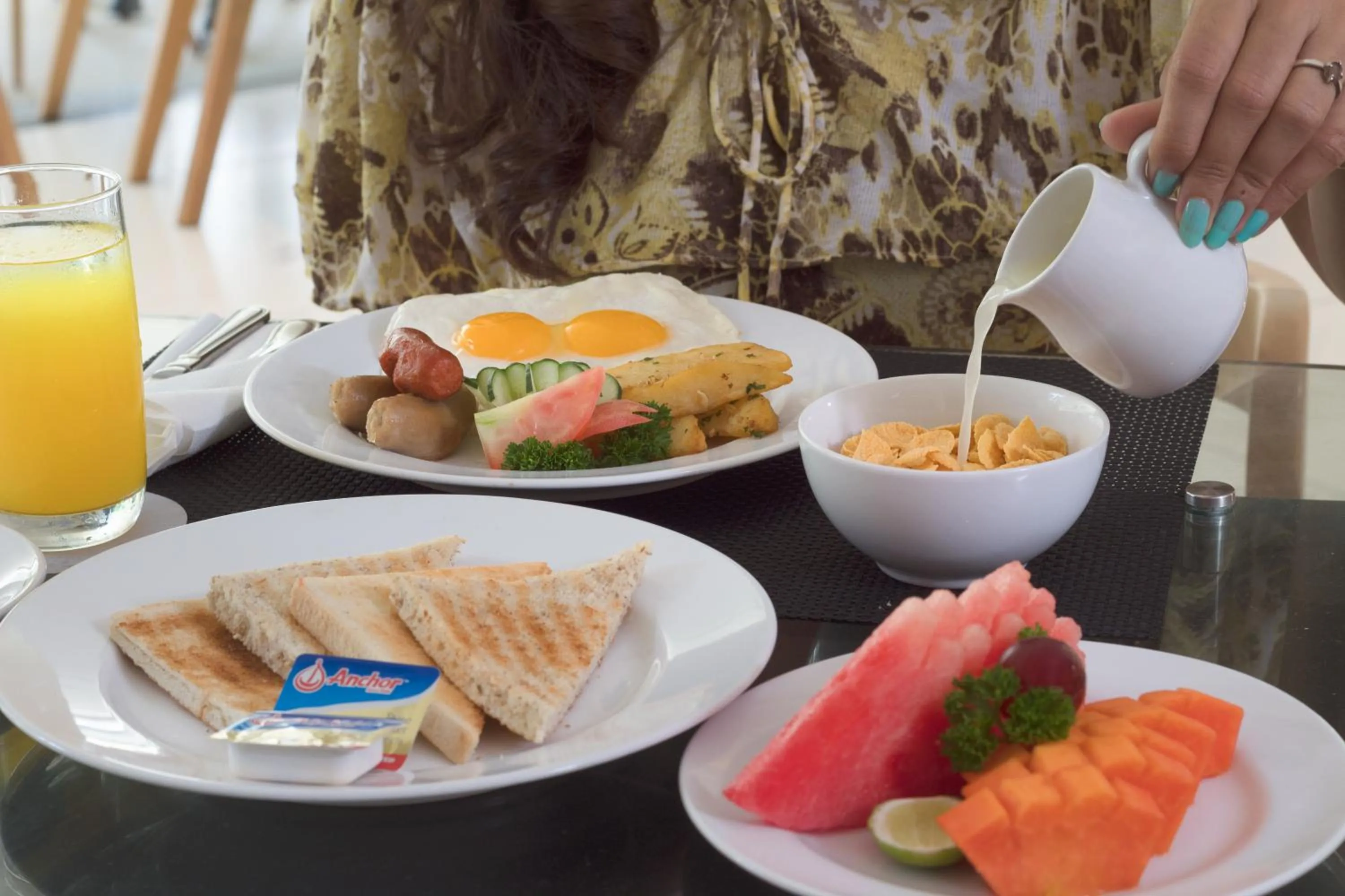 Breakfast in Best Western Kamala Jimbaran