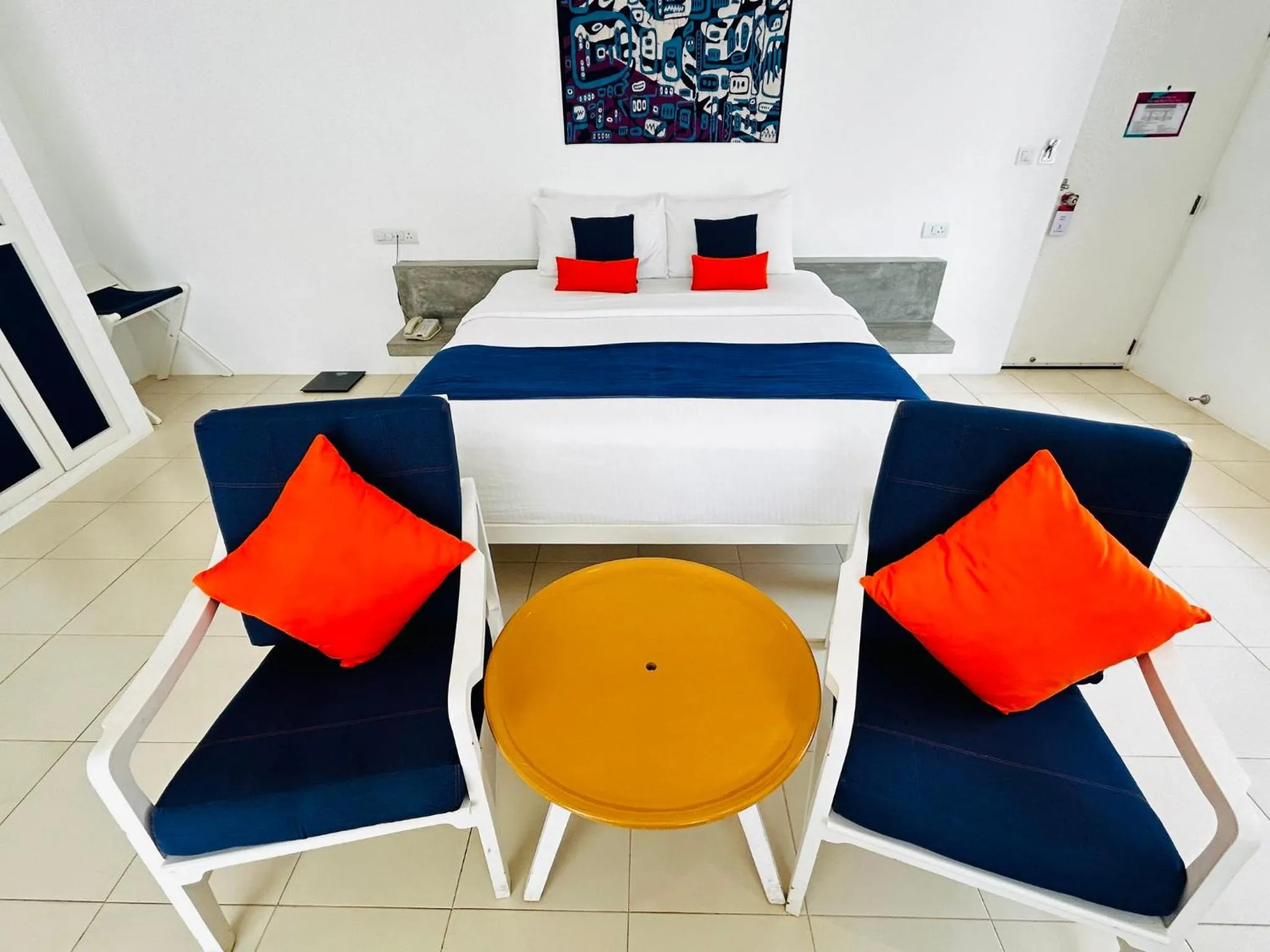 Bedroom in Trinco Blu by Cinnamon