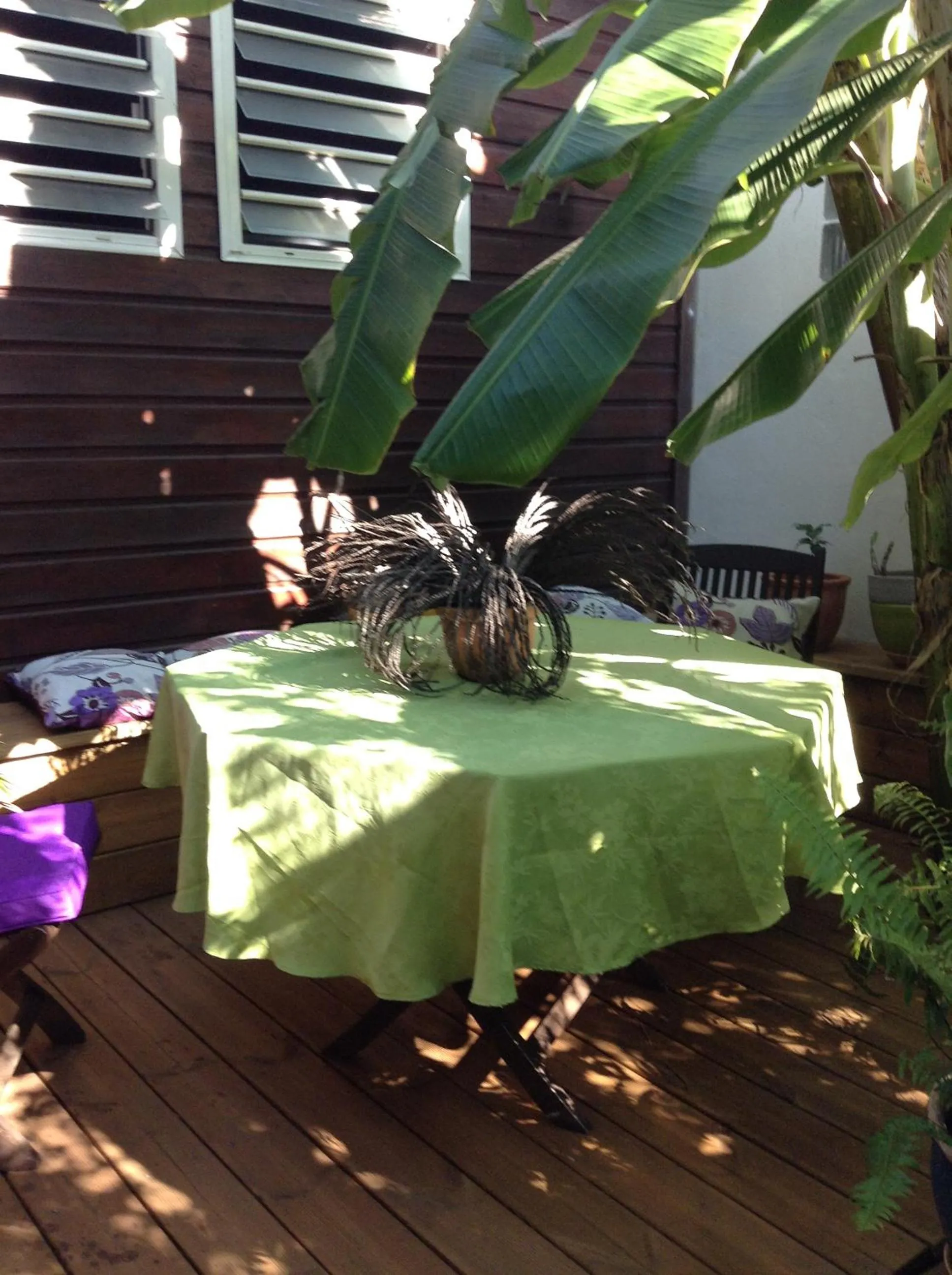 Patio in Le Chalet dAZAE