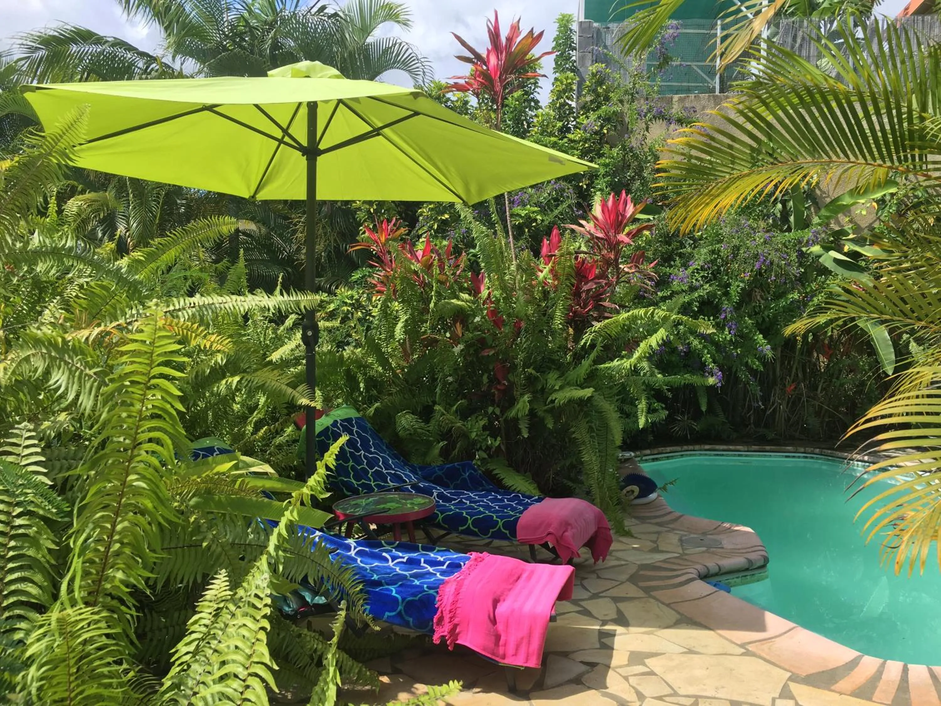 Swimming pool in Le Chalet dAZAE
