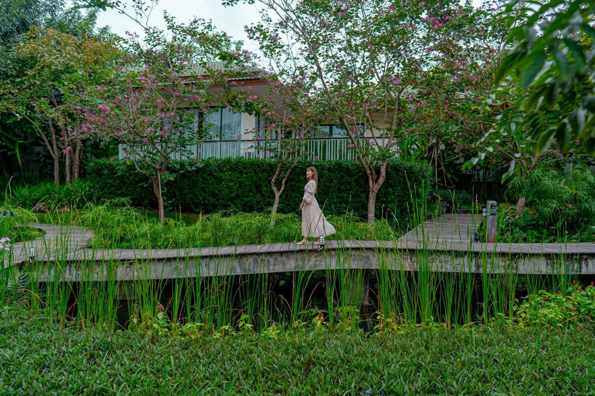 Inner courtyard view in Vivace Khaoyai