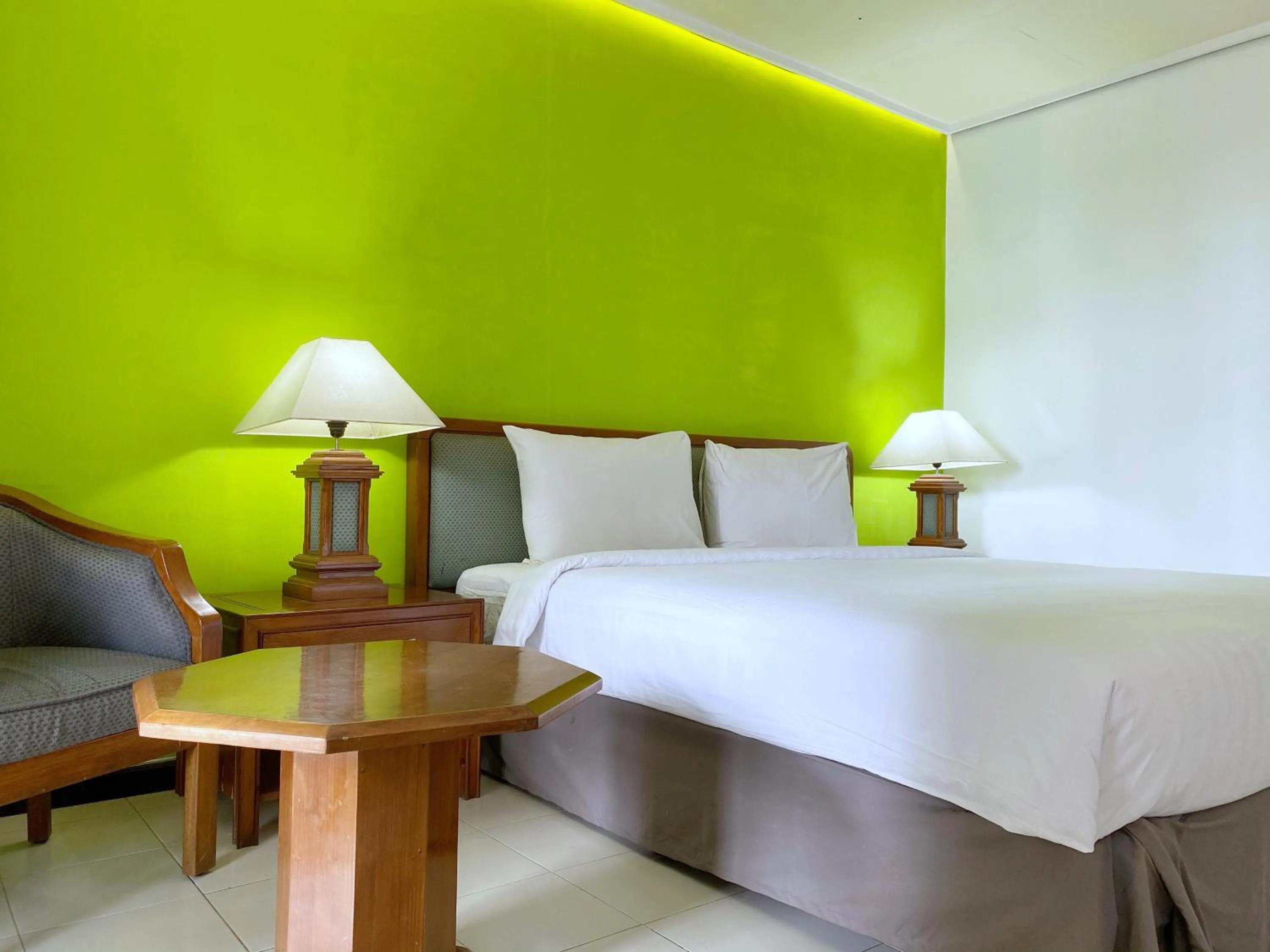 Bed in Grand Whiz Hotel Bromo