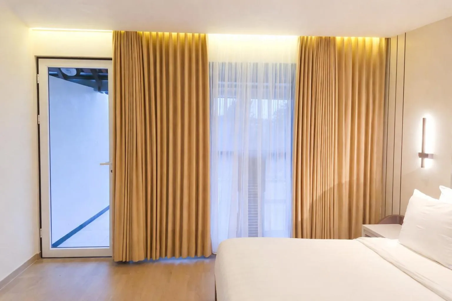 Bed in Grand Whiz Hotel Bromo