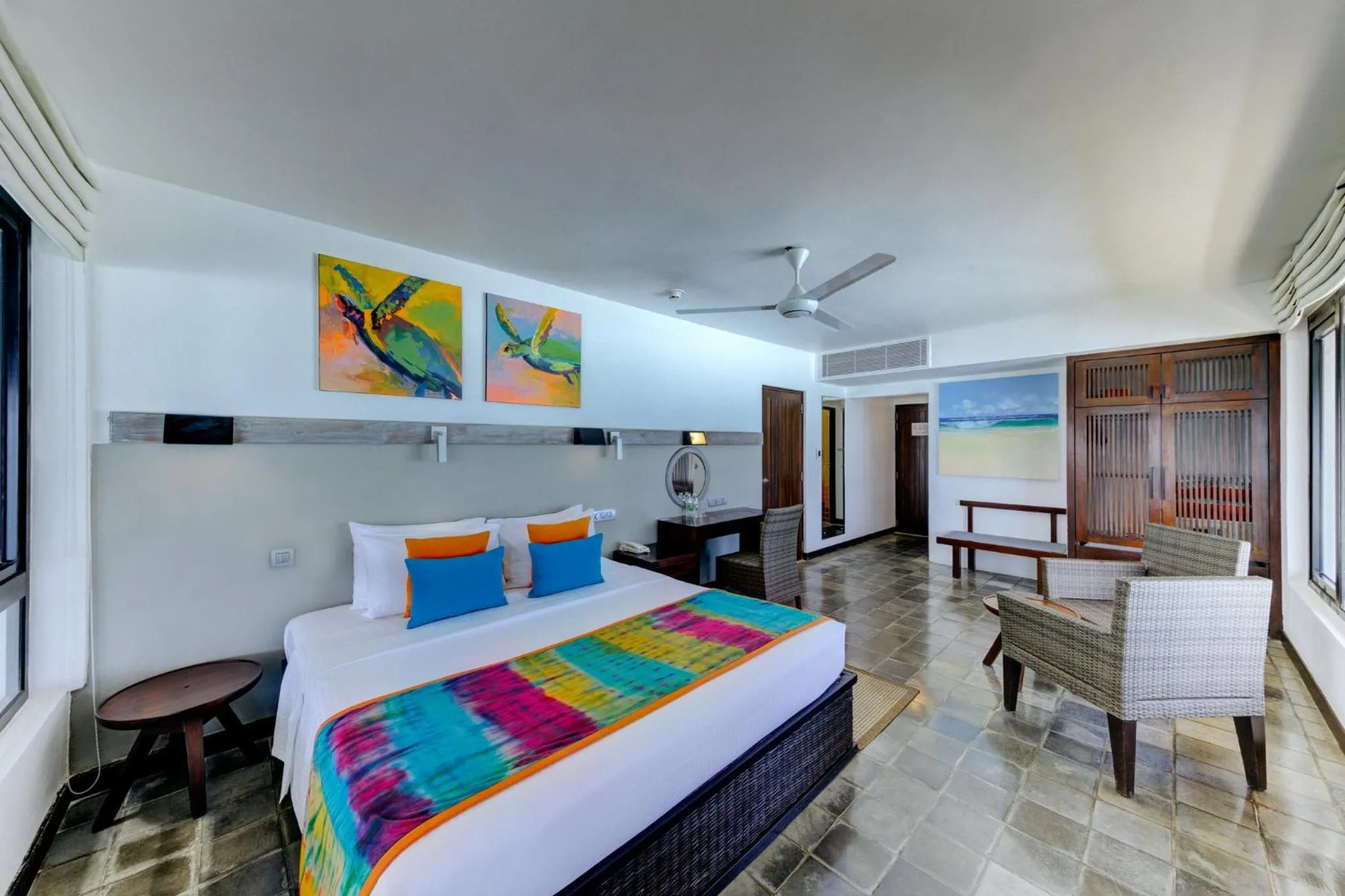 Property building, Bed in Hikka Tranz by Cinnamon