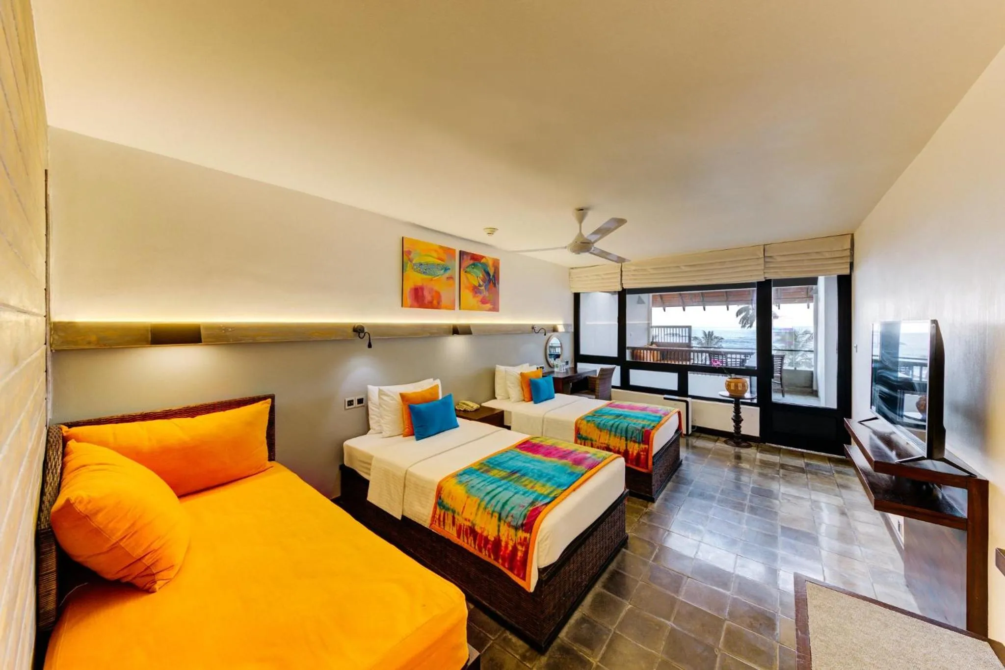 Property building, Bed in Hikka Tranz by Cinnamon