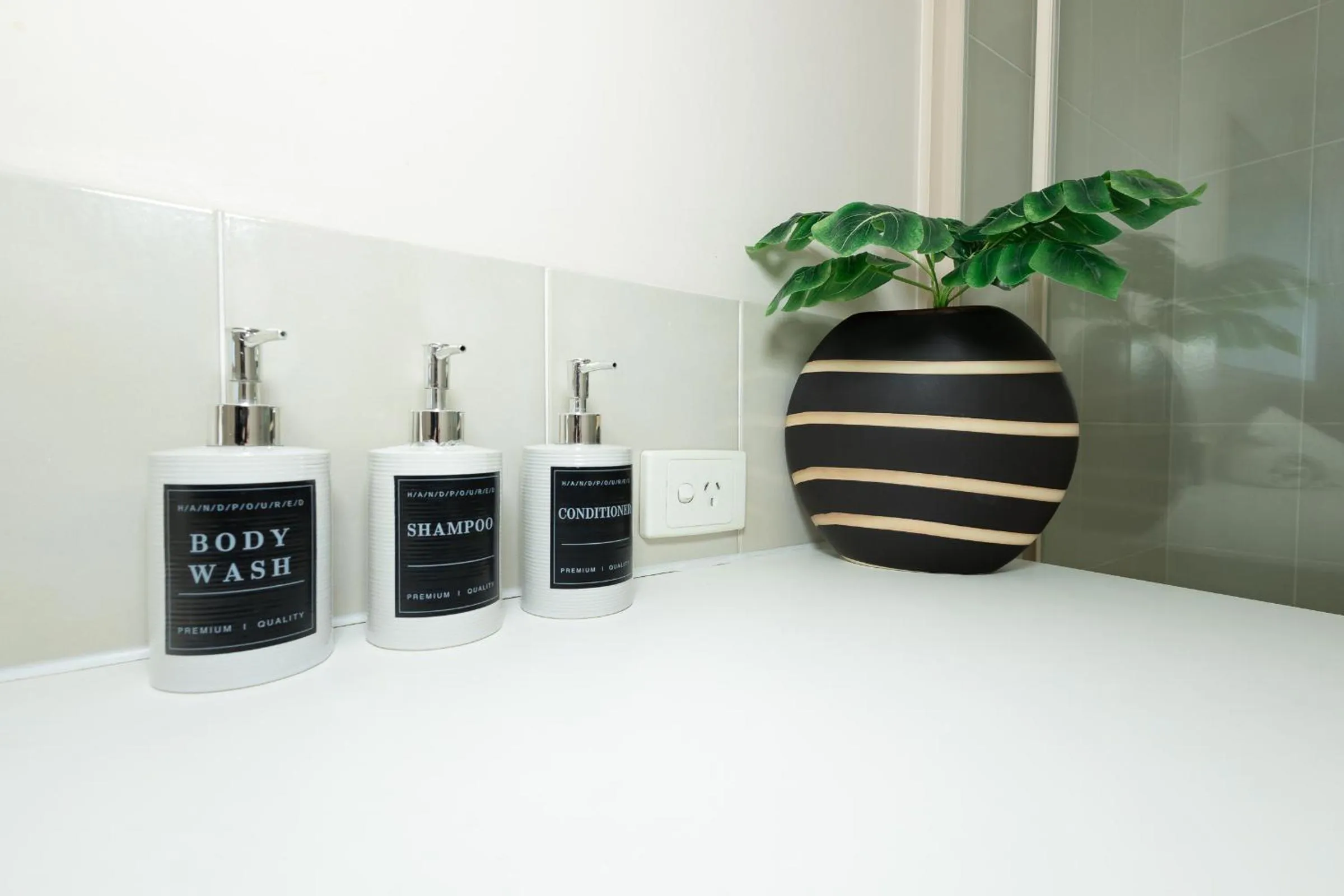 Bathroom in Bayview Beach Holiday Apartments