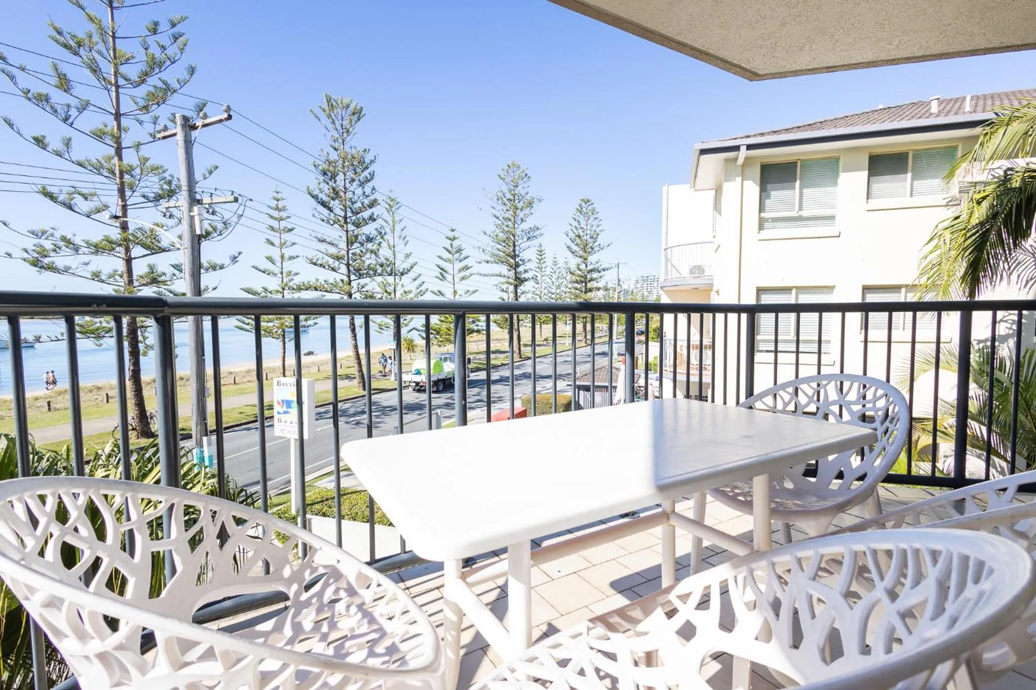 Sea view in Bayview Beach Holiday Apartments