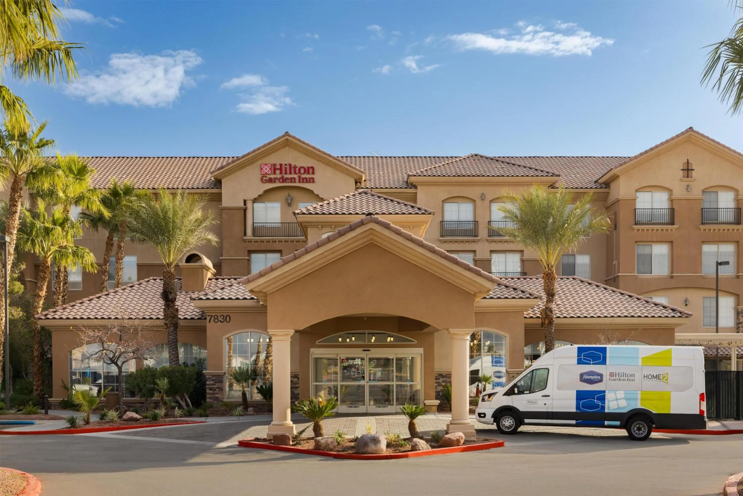 Property building in Hilton Garden Inn Las Vegas Strip South