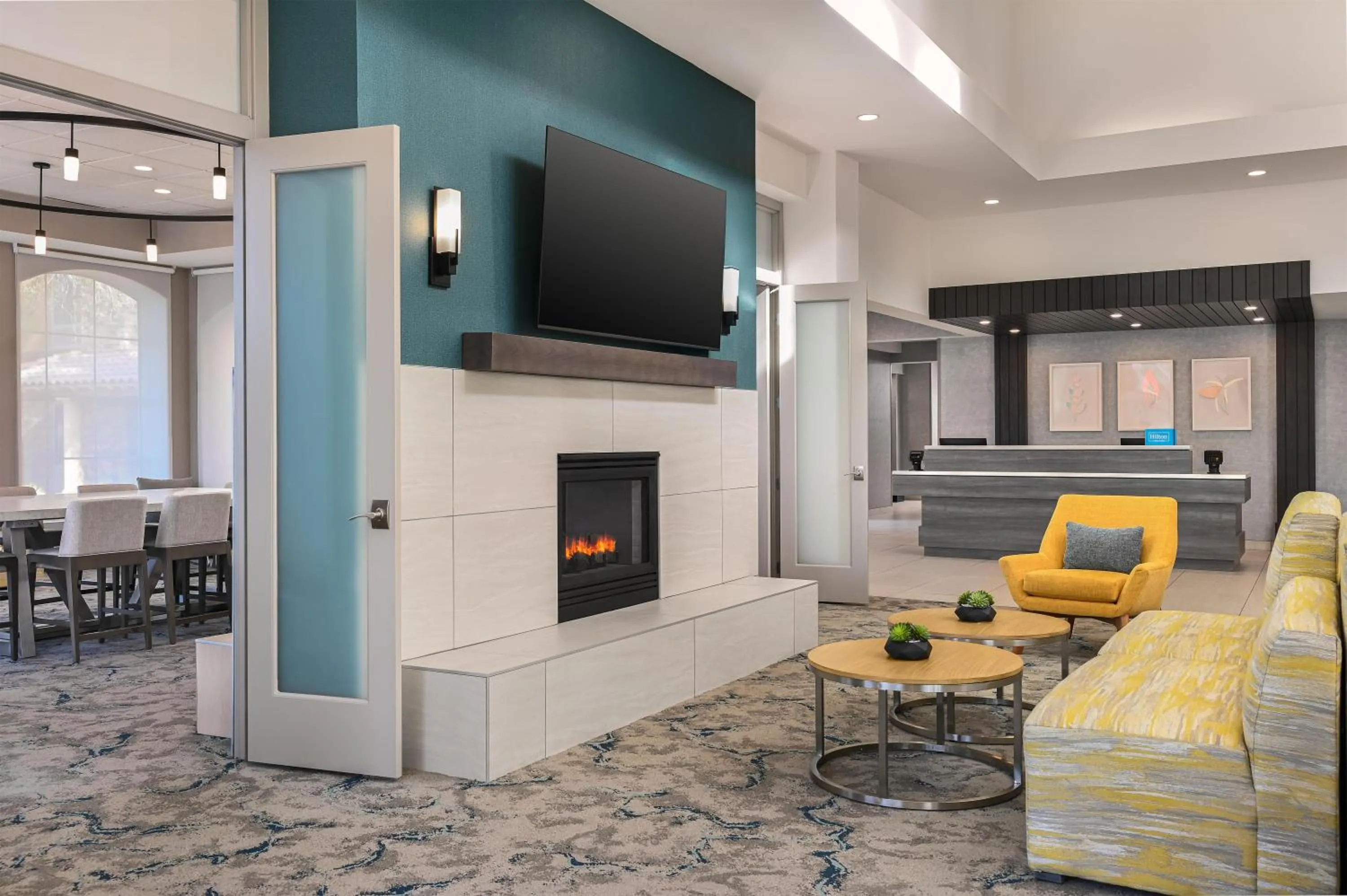 Lobby or reception in Hilton Garden Inn Las Vegas Strip South