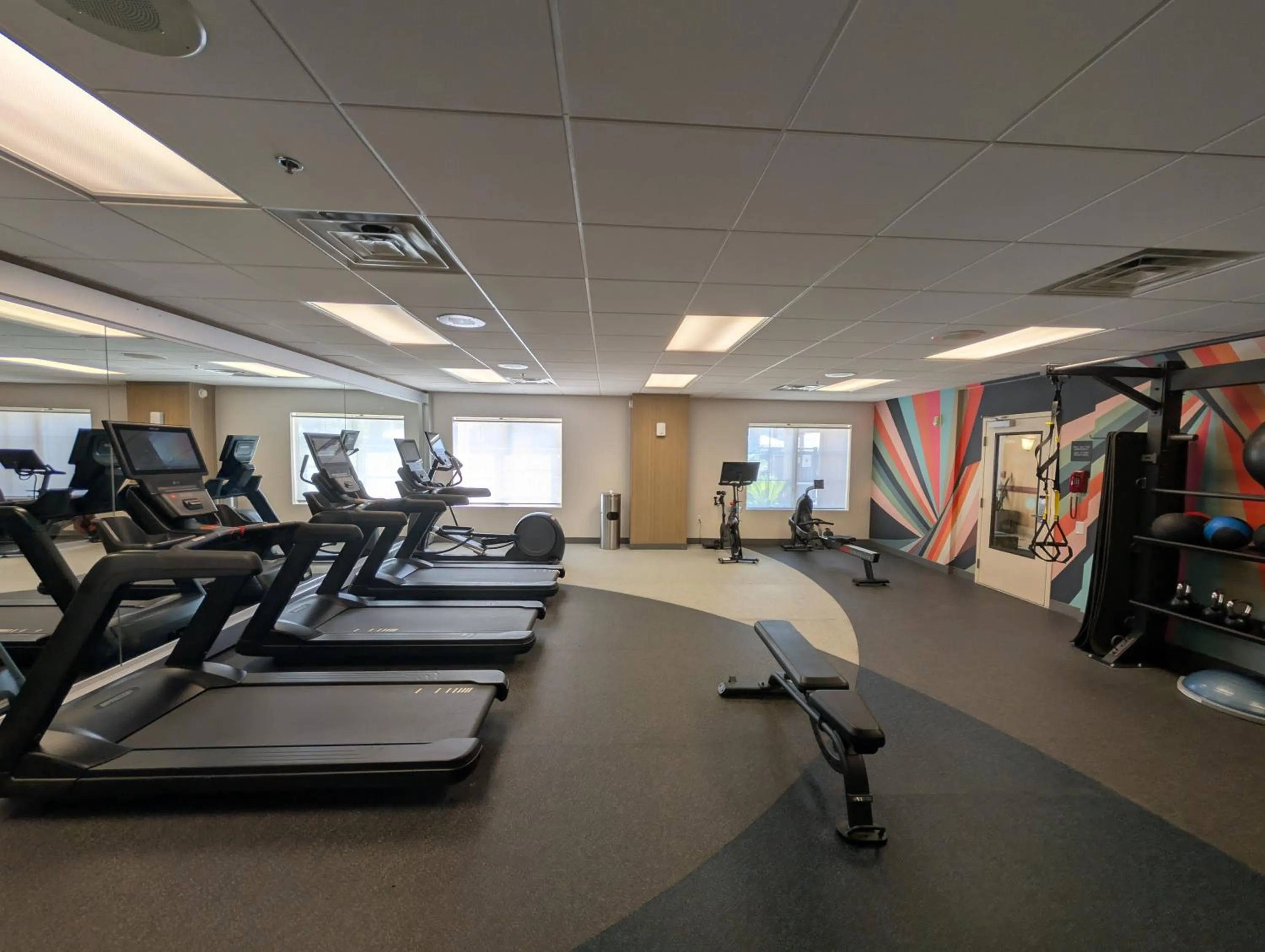 Fitness centre/facilities in Hilton Garden Inn Las Vegas Strip South