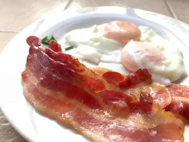 Food close-up in Murchison Lodge