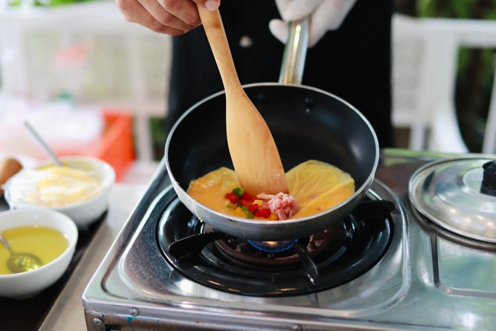 Restaurant/places to eat in Tubtim Siam River Kwai Resort