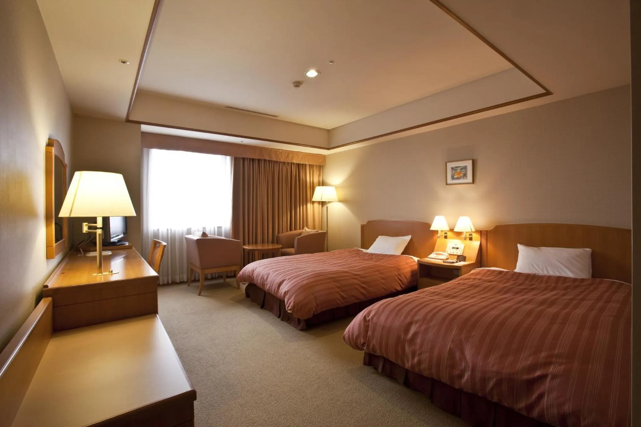 Photo of the whole room, Bed in Hotel Mielparque Nagoya