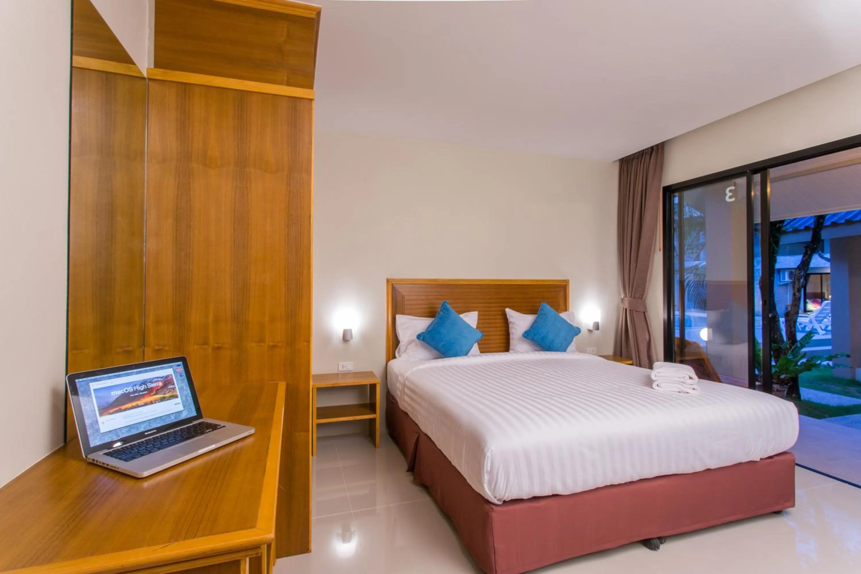 Bed in Light Khao Lak Resort