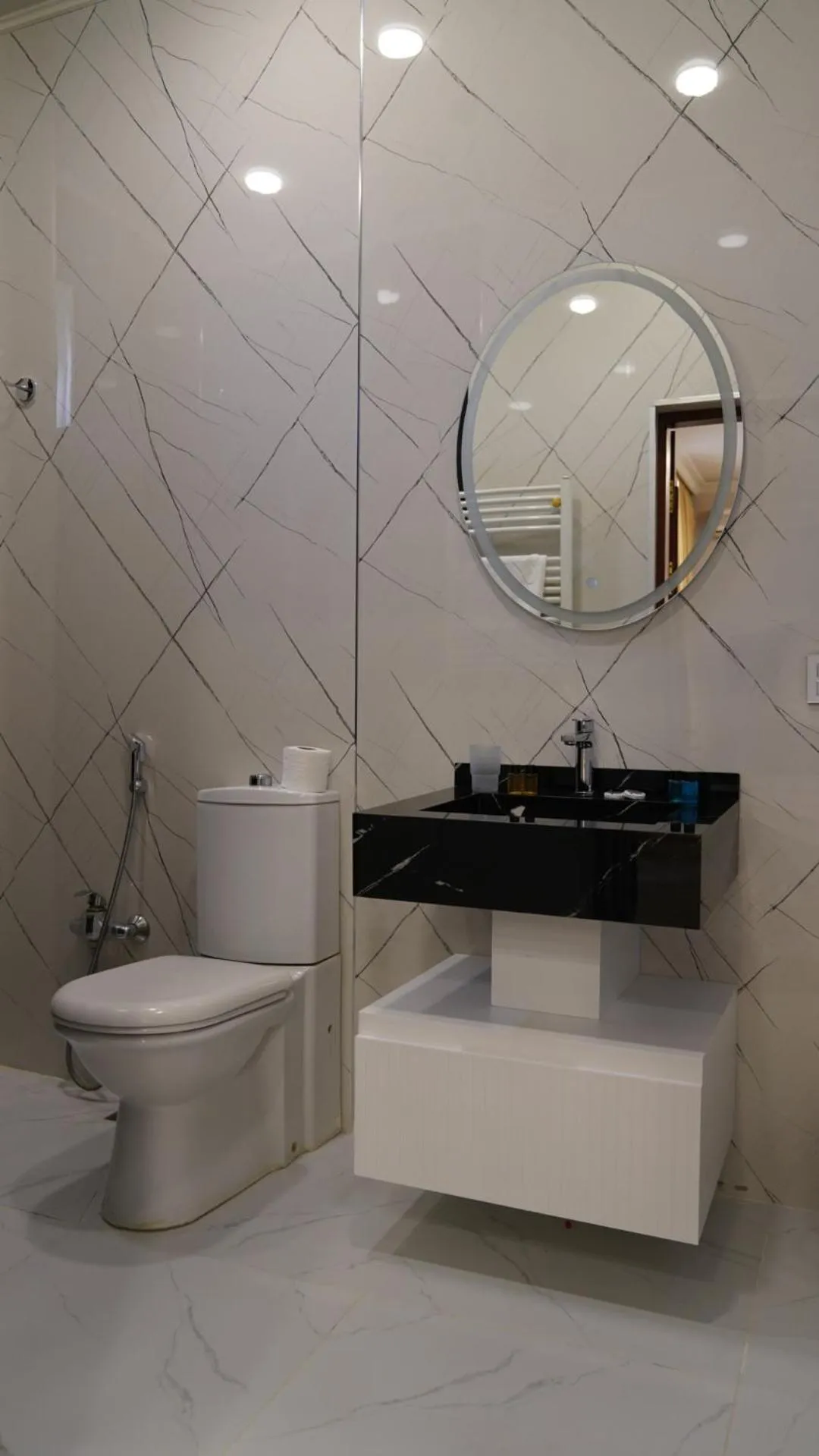 Toilet in Premier Hotel