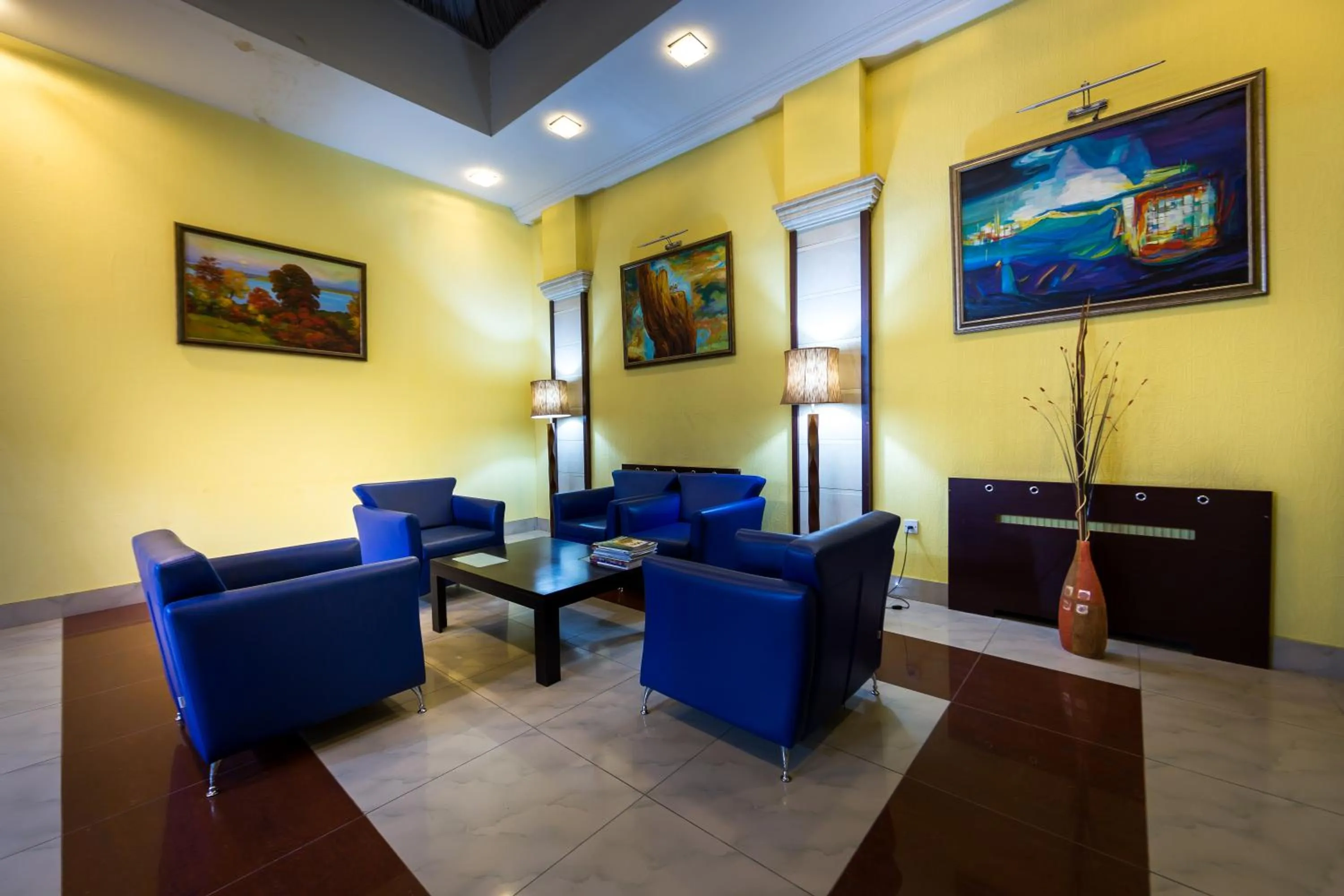 Lobby or reception in Premier Hotel