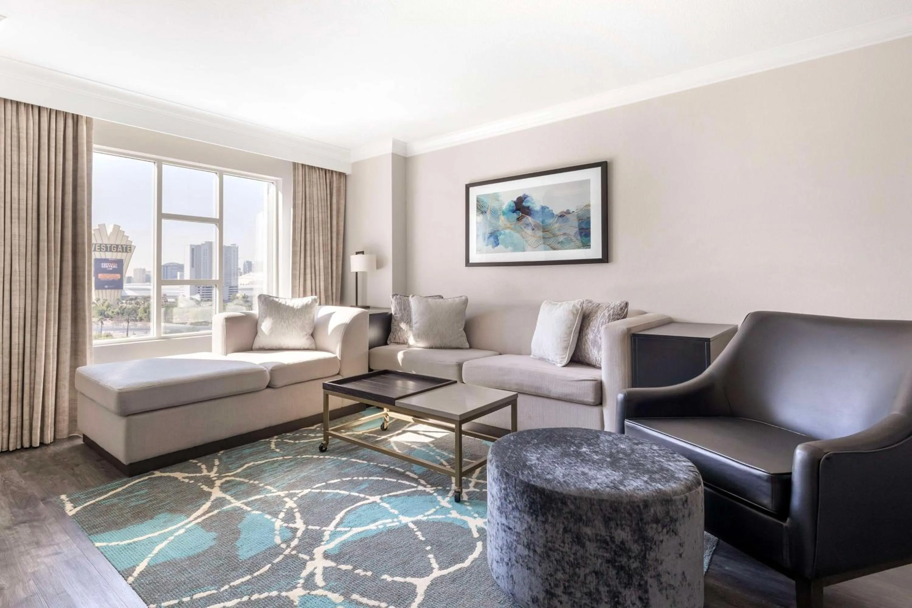 Living room in Hilton Grand Vacations Club Paradise Las Vegas