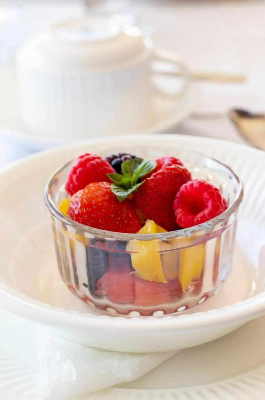 Breakfast in La Fontaine Guest House Hermanus