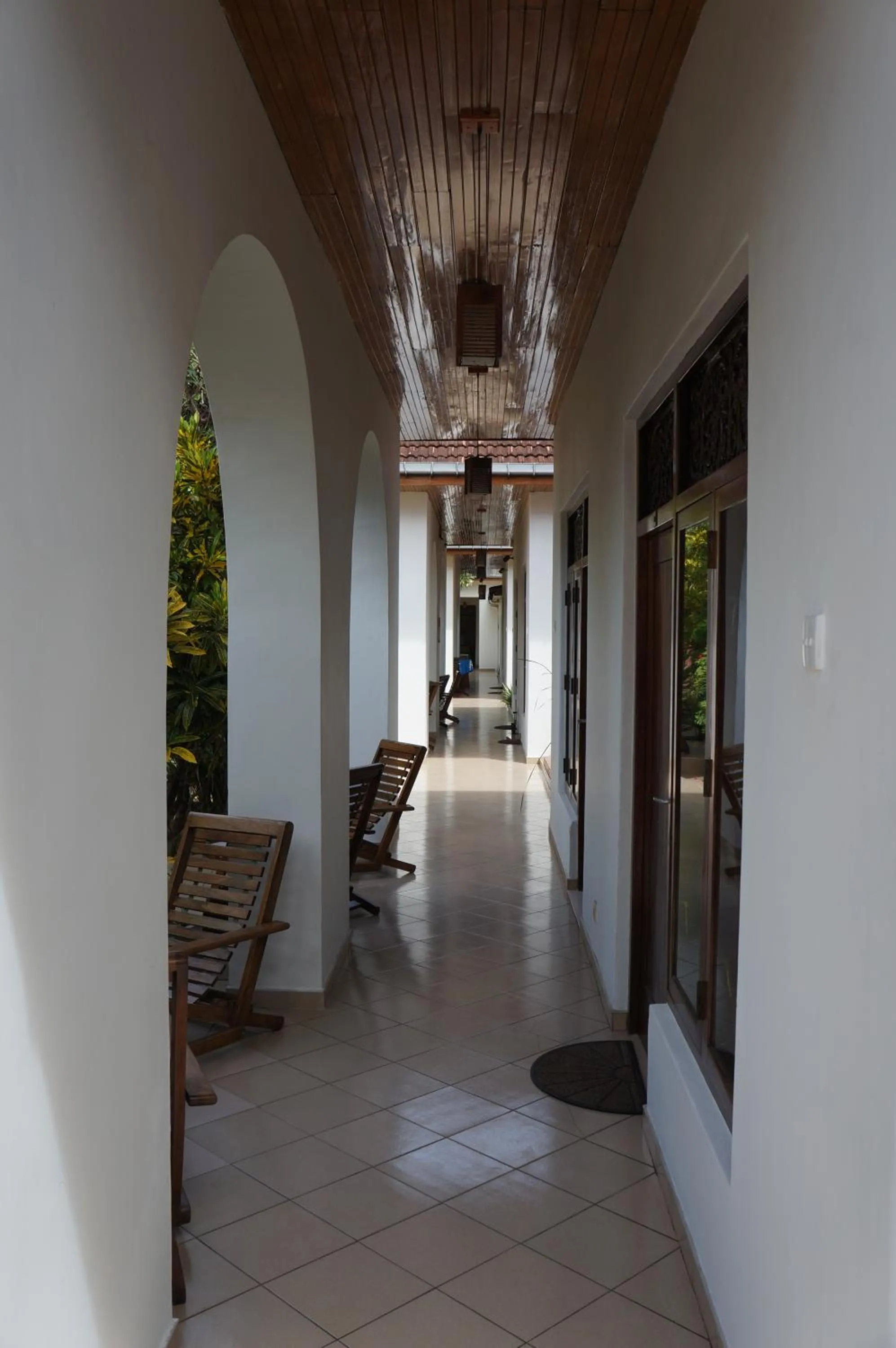 Patio in Tandem Guesthouse