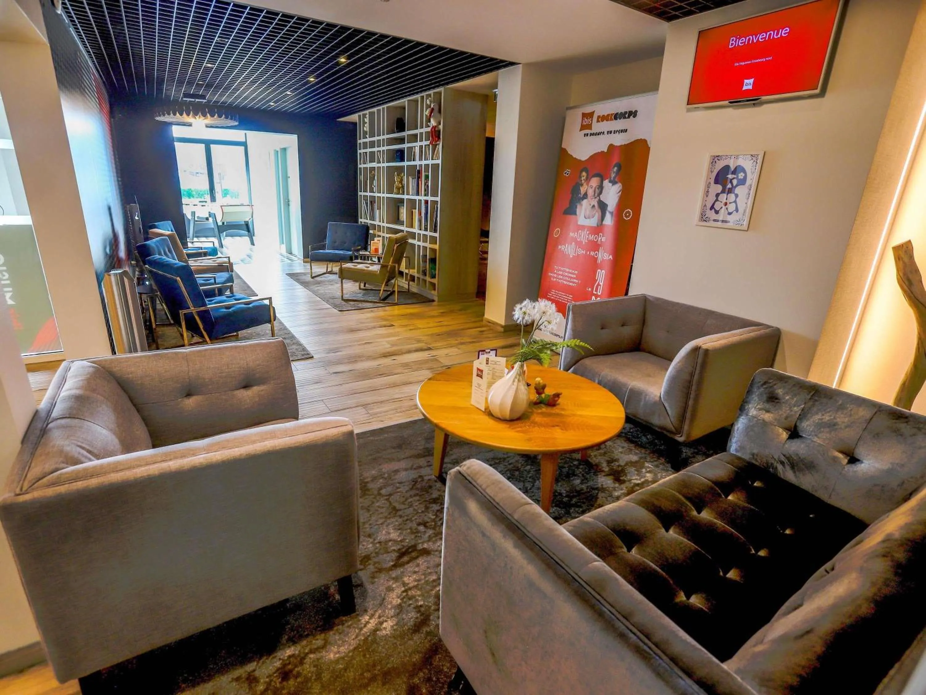 Lounge or bar in ibis Haguenau Strasbourg Nord