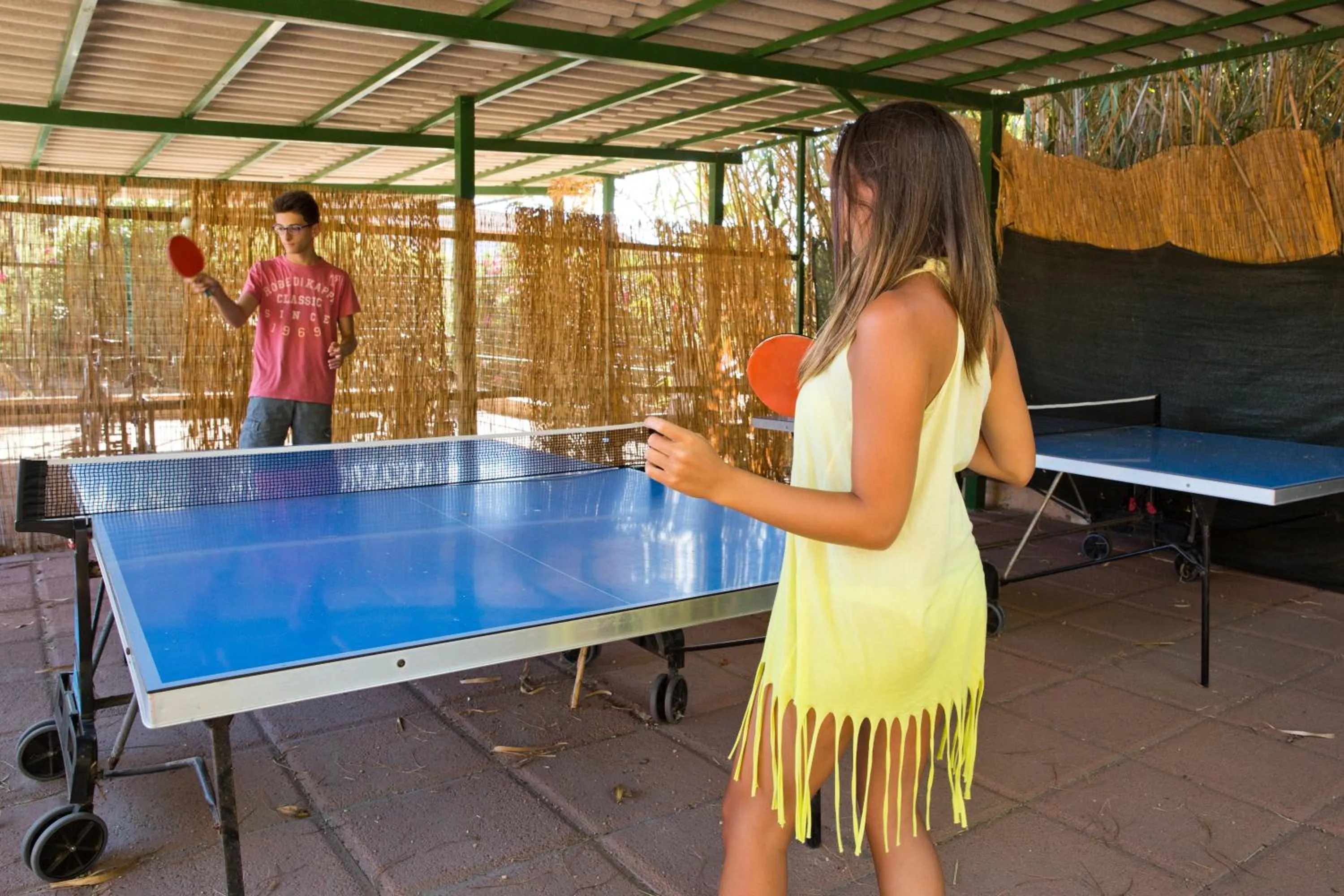 Table tennis in Club Hotel Residence Baiaverde