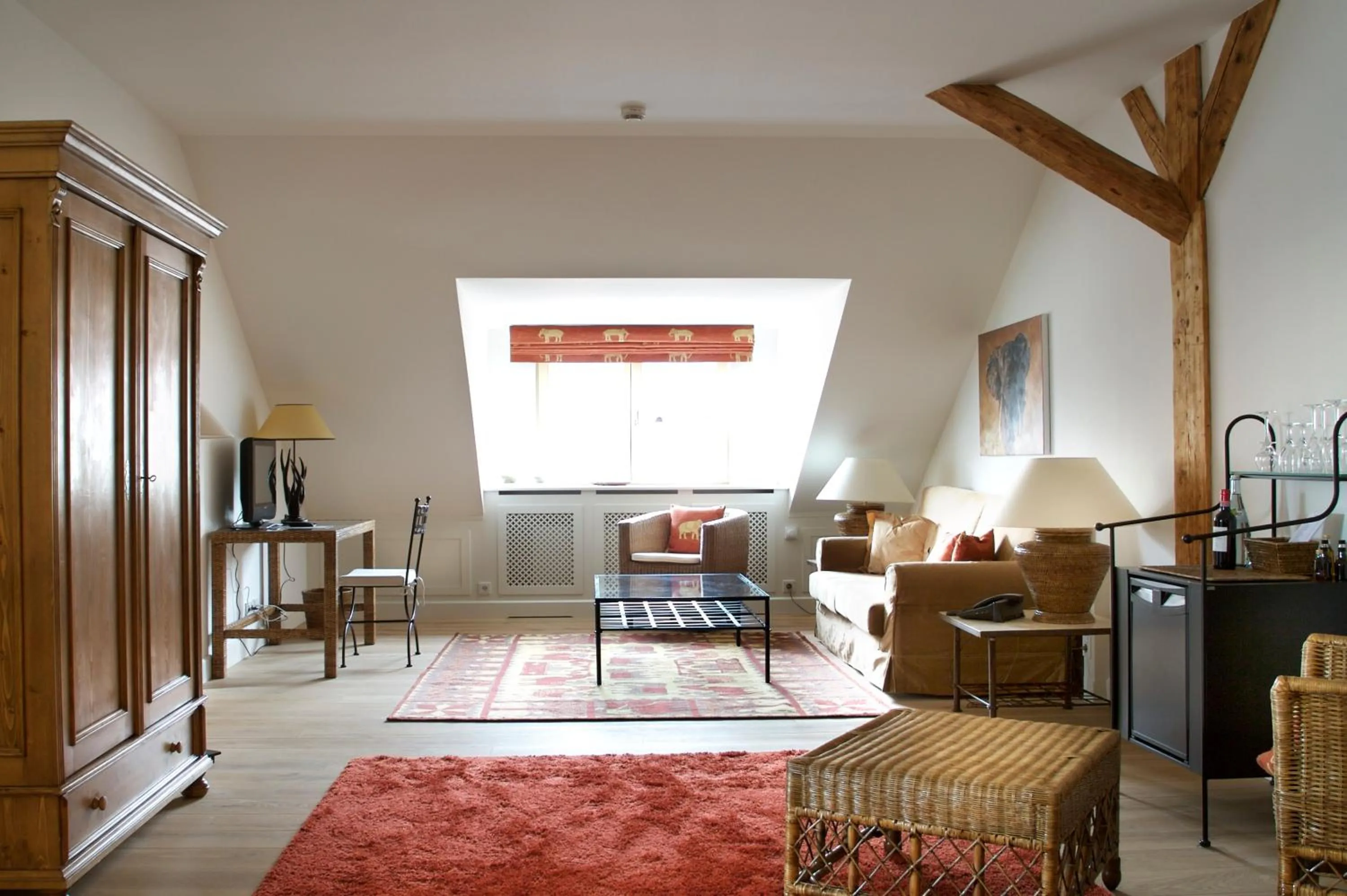 Living room in Gerber Park Hotel