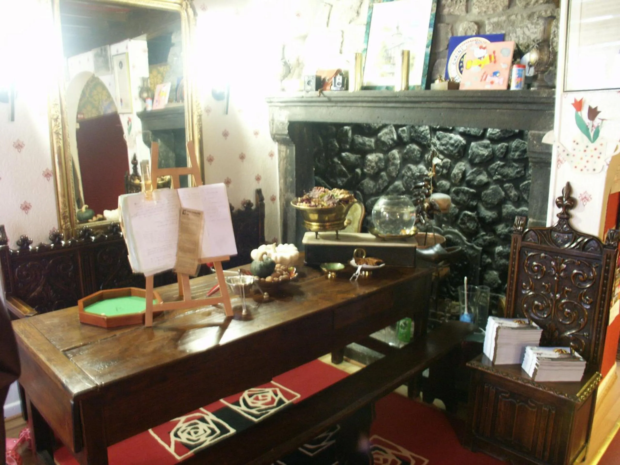 Lobby or reception in Hostellerie du Beffroy