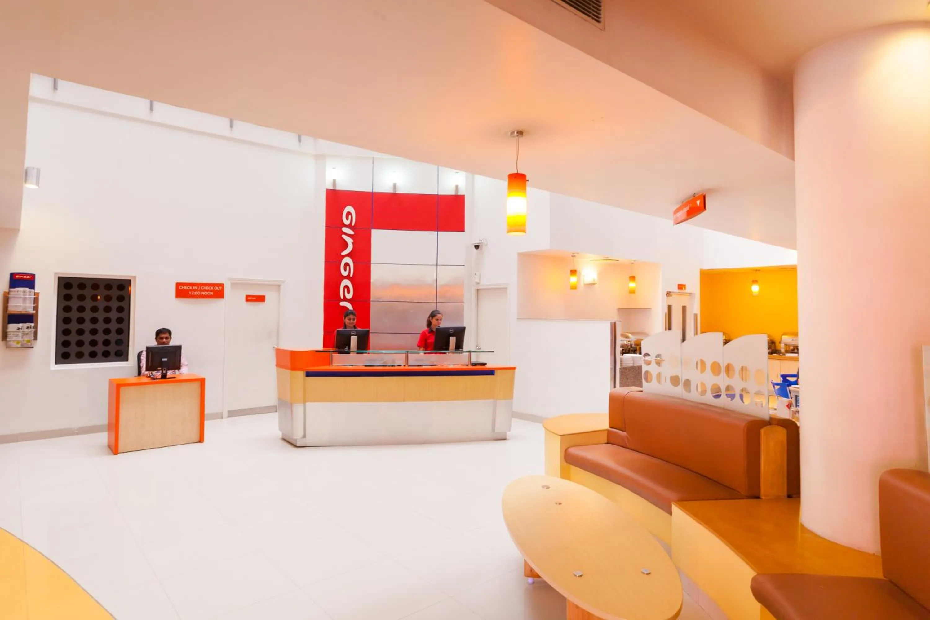 Lobby or reception in Ginger Vadodara