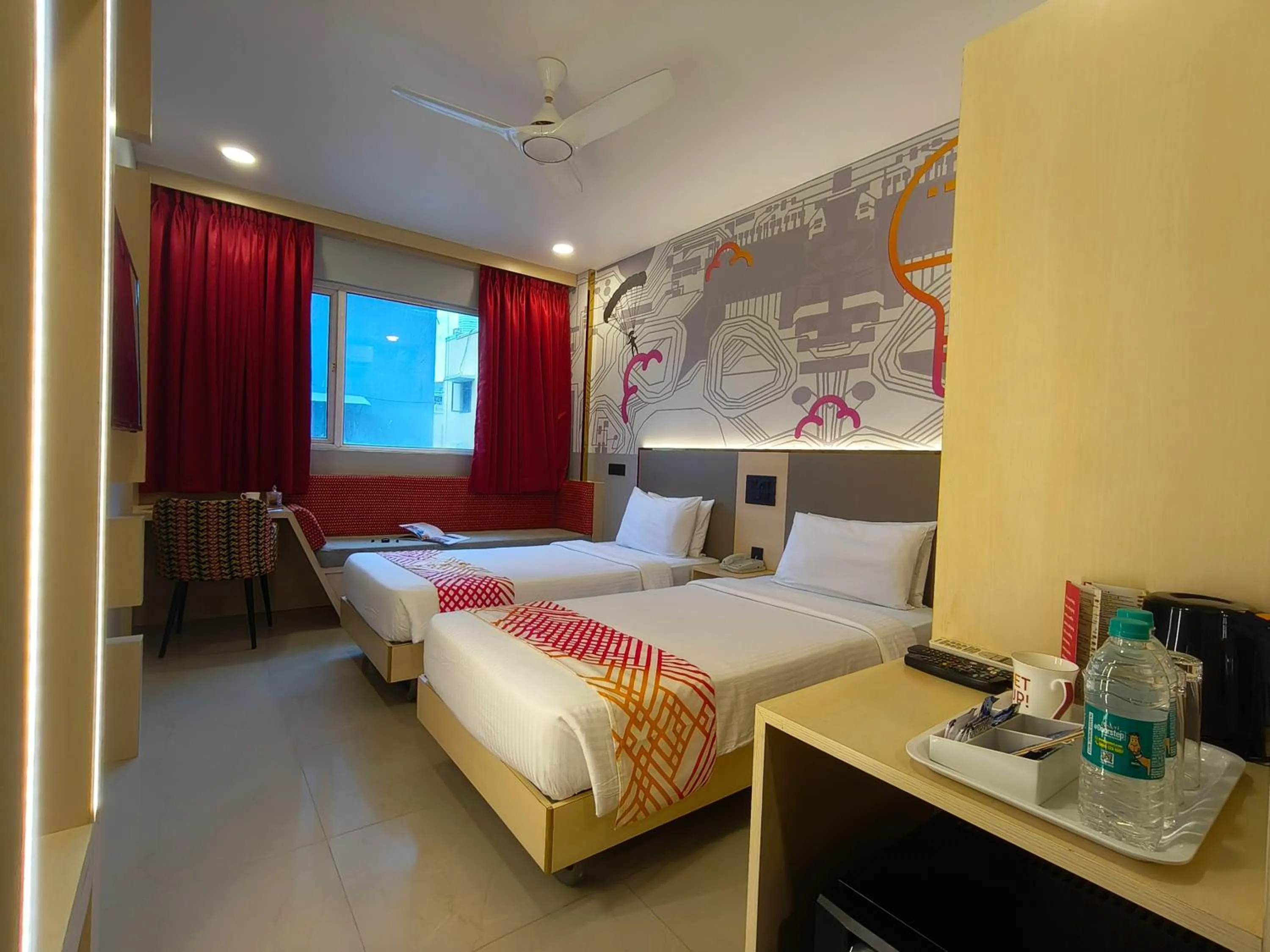 View (from property/room), Bed in Ginger Pondicherry