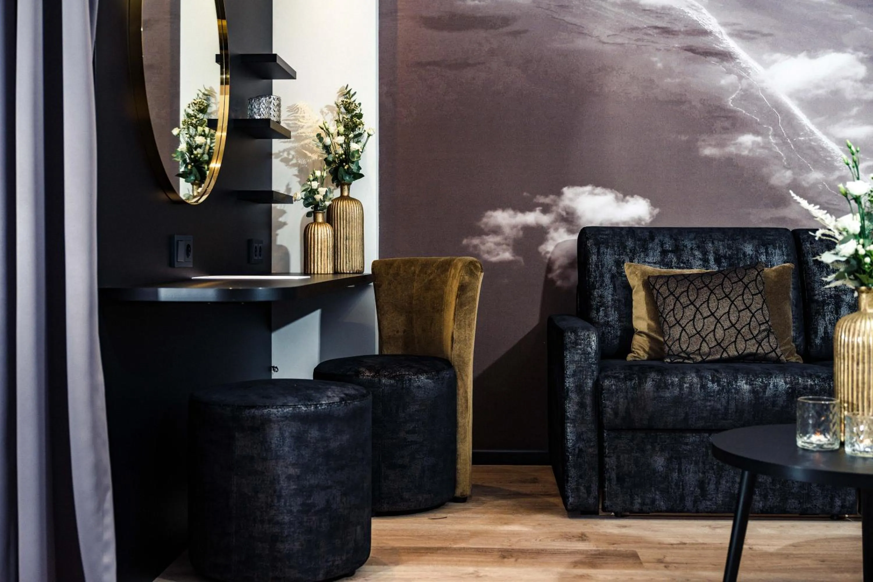 Living room in Concorde Hotel am Flugplatz