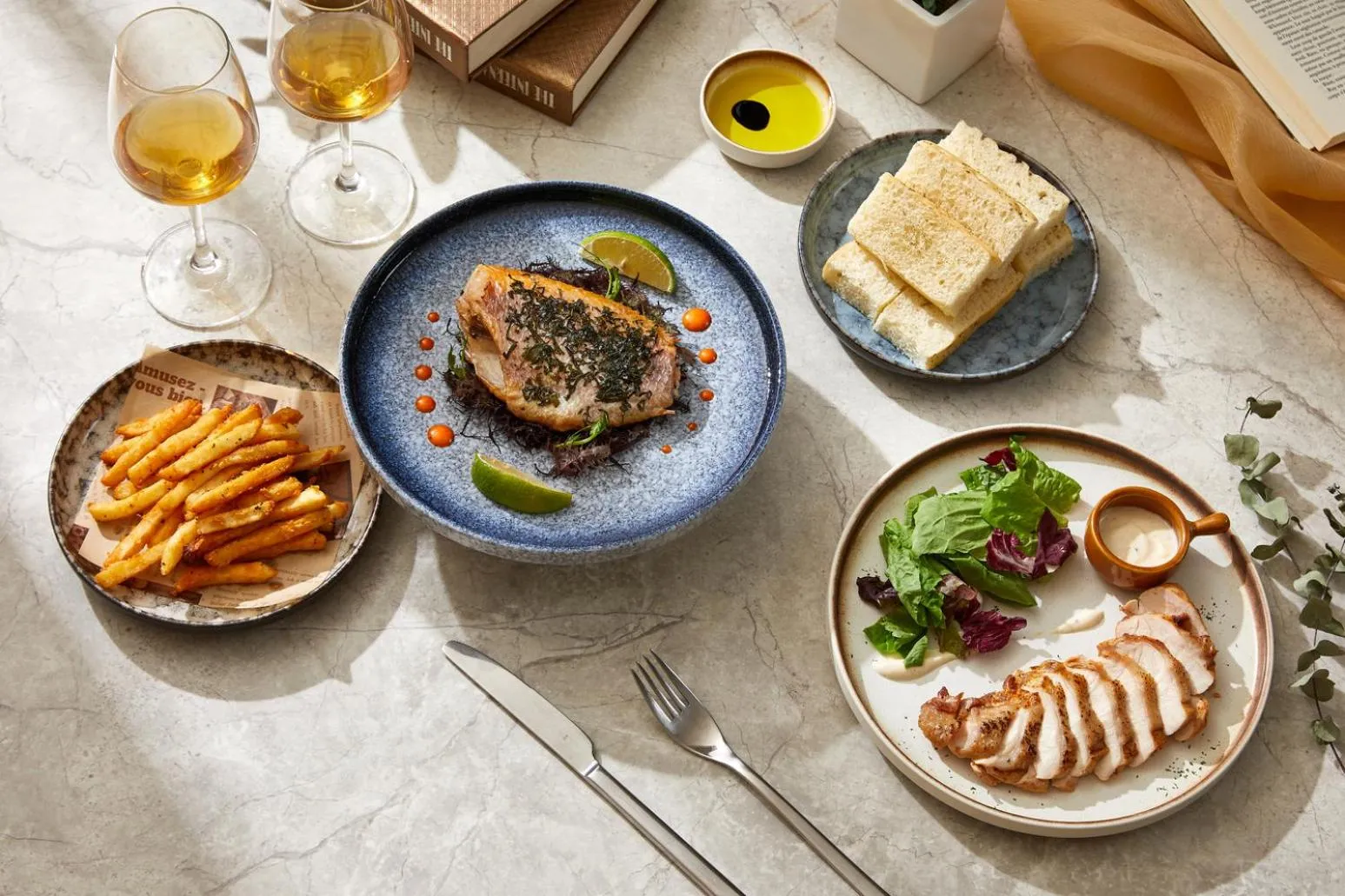 Food in The Crystal Resort Sun Moon Lake