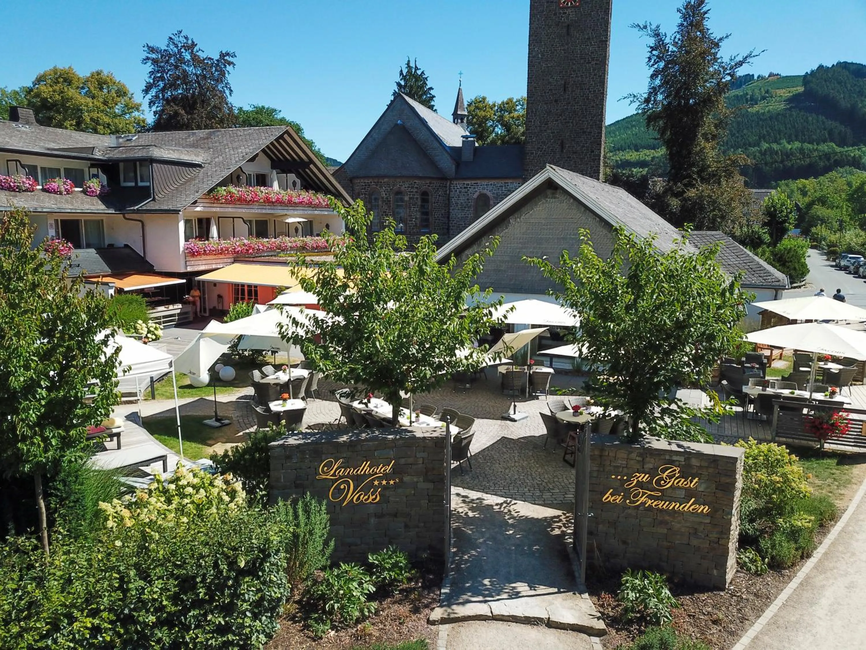 Property building in Landhotel Voss im TalVital