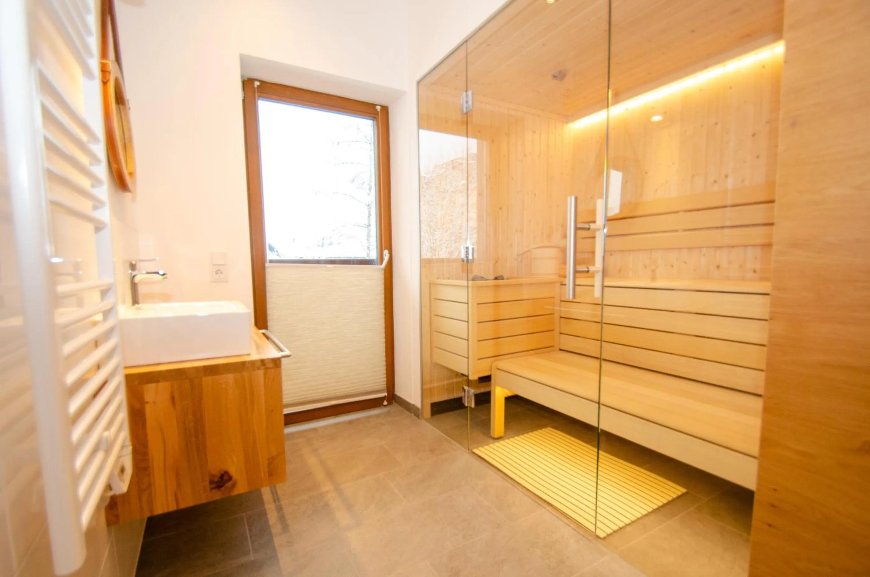 Sauna in Finest Villa Zell am See by All in One Apartments incl SUMMER CARD